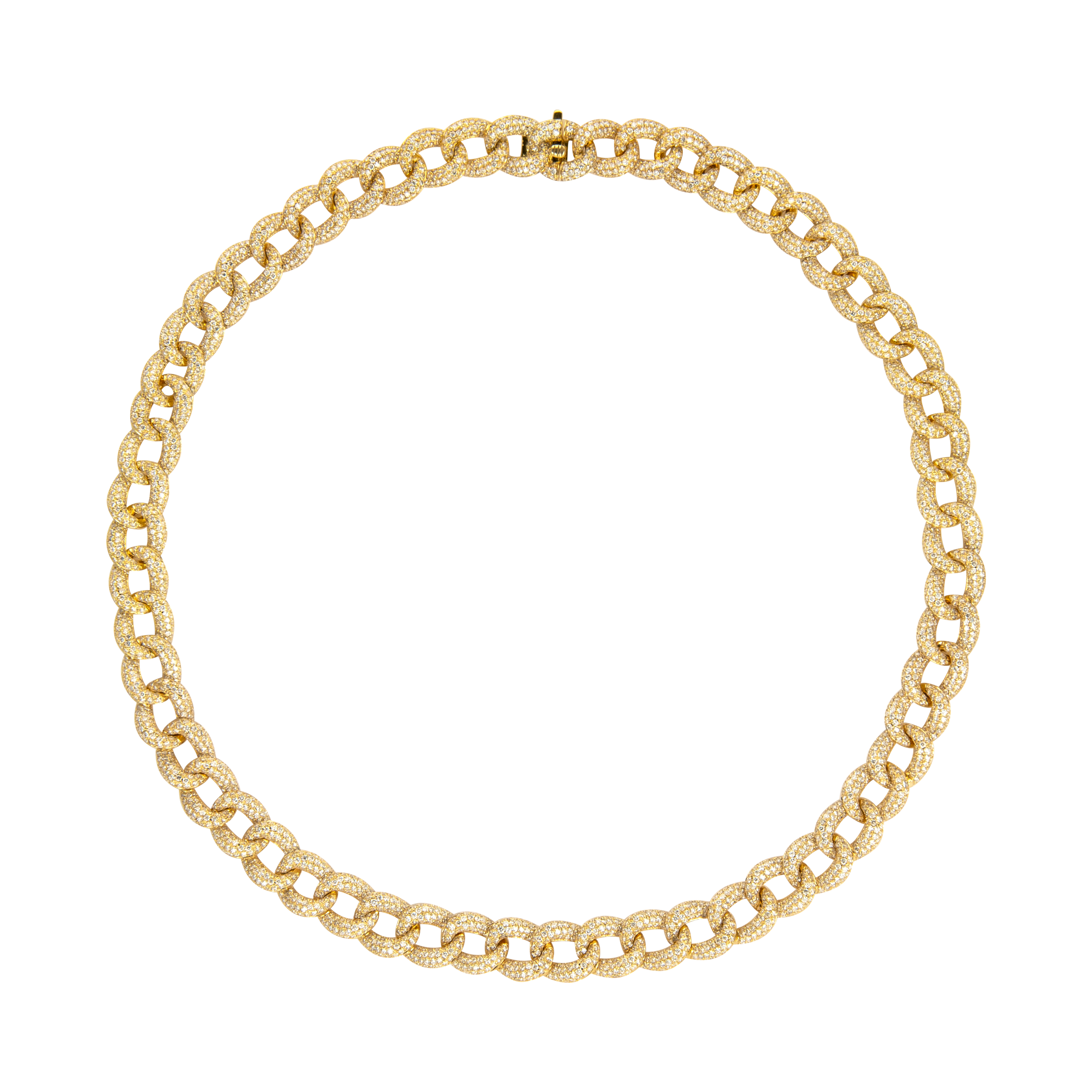Gold And Diamond Cuban Link Necklace Necklace Sotheby's