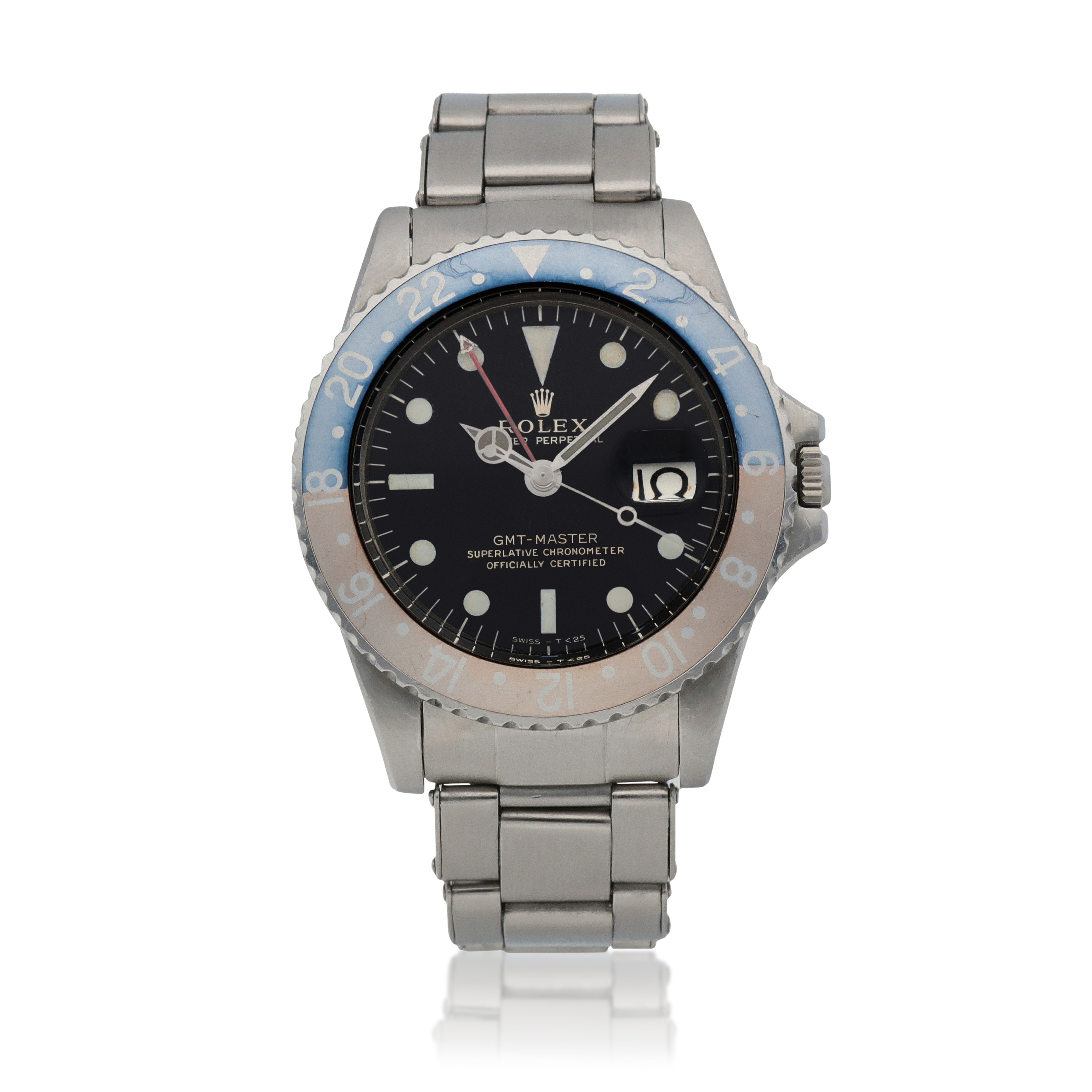 Pepsi' GMT Master, Ref. 1675 Stainless 