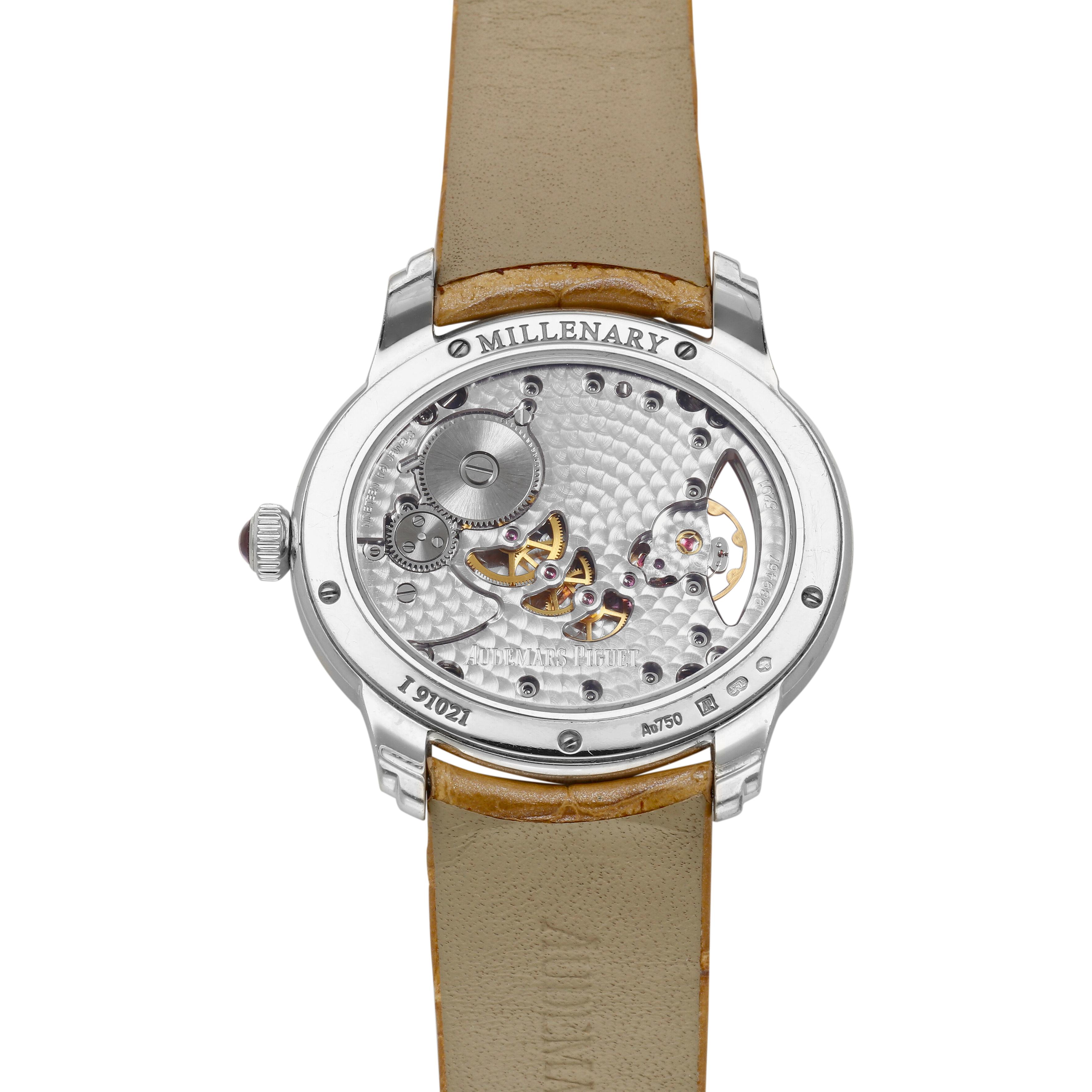 Audemars Piguet Millenary (Reference 77247BC.ZZ.A813CR.01). A 39.5
