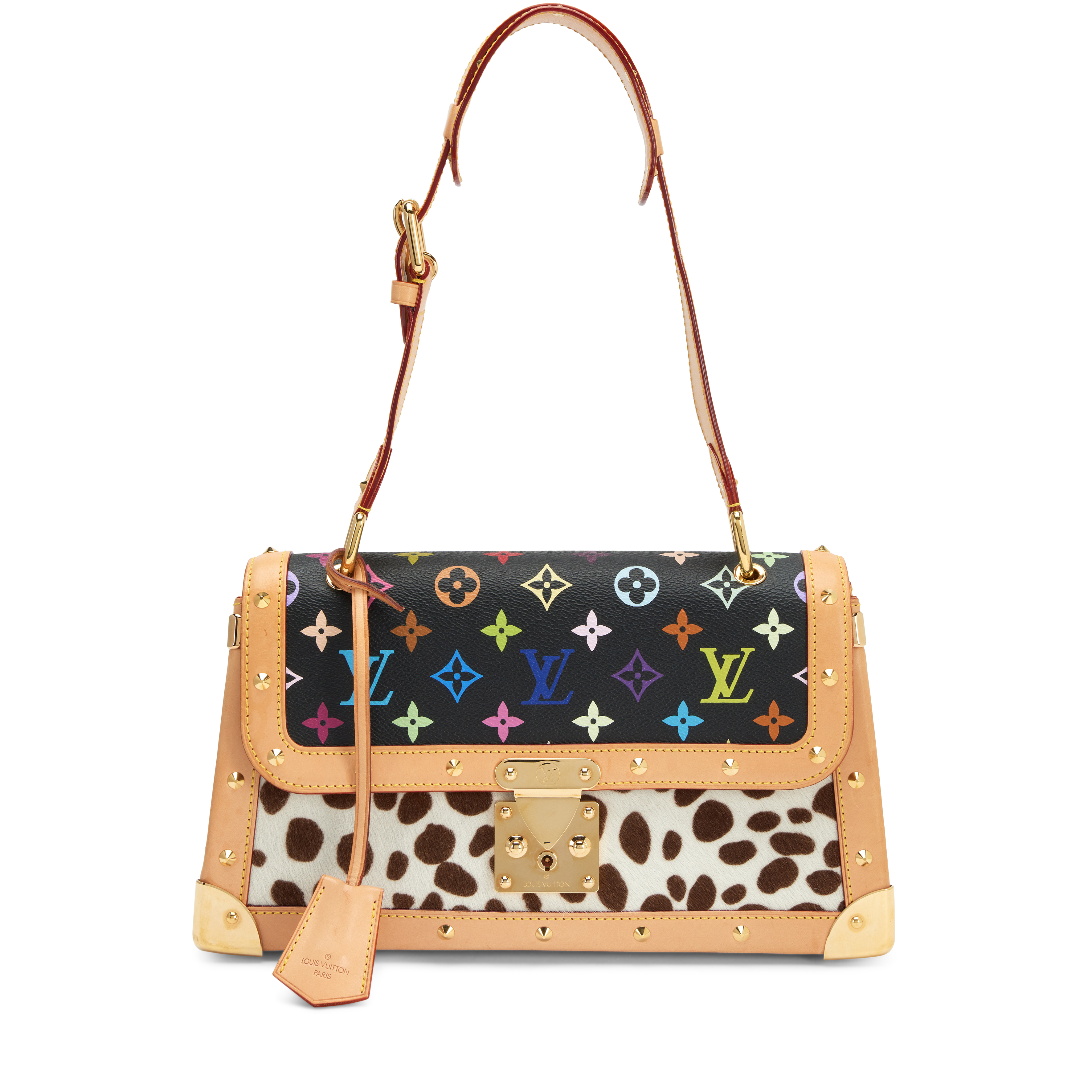 Louis Vuitton Vintage Takashi Murakami Dalmatian Pony Hair And