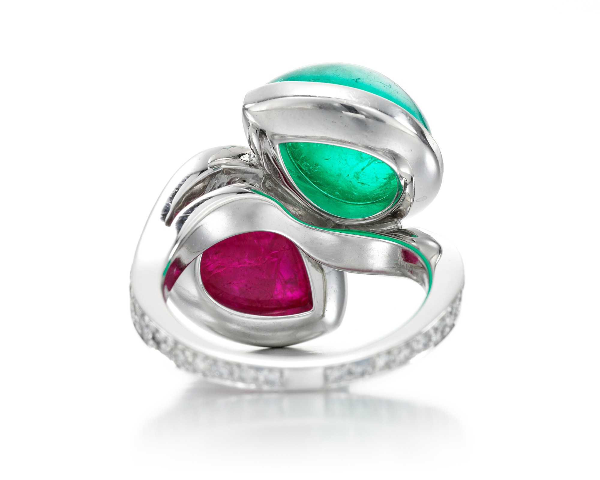 GRAFF | EMERALD, RUBY AND DIAMOND RING | Fine Jewels | Jewellery ...