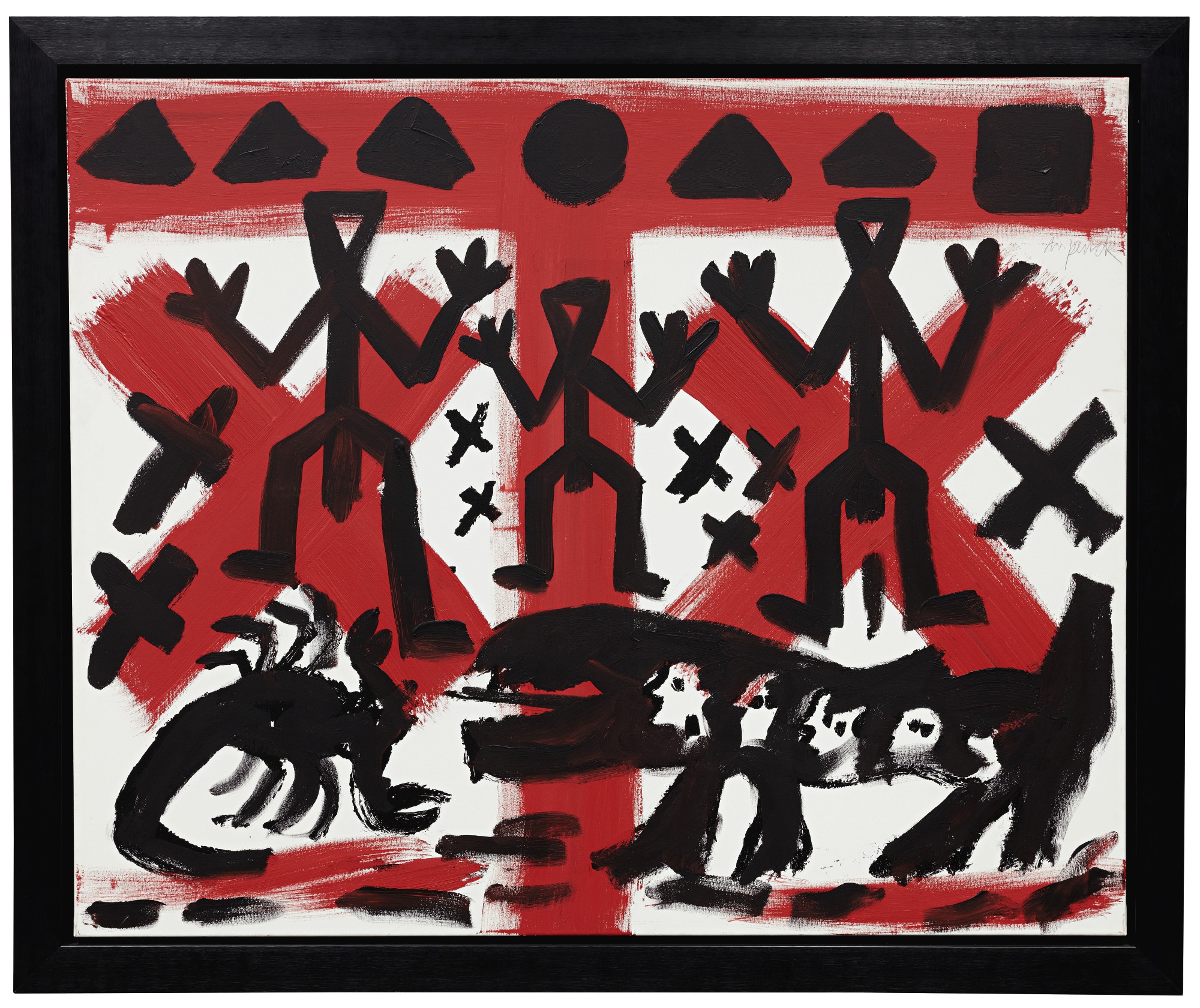 A. R. PENCK | OHNE TITLE (DREI VON VIELEN) | Contemporary Art Day