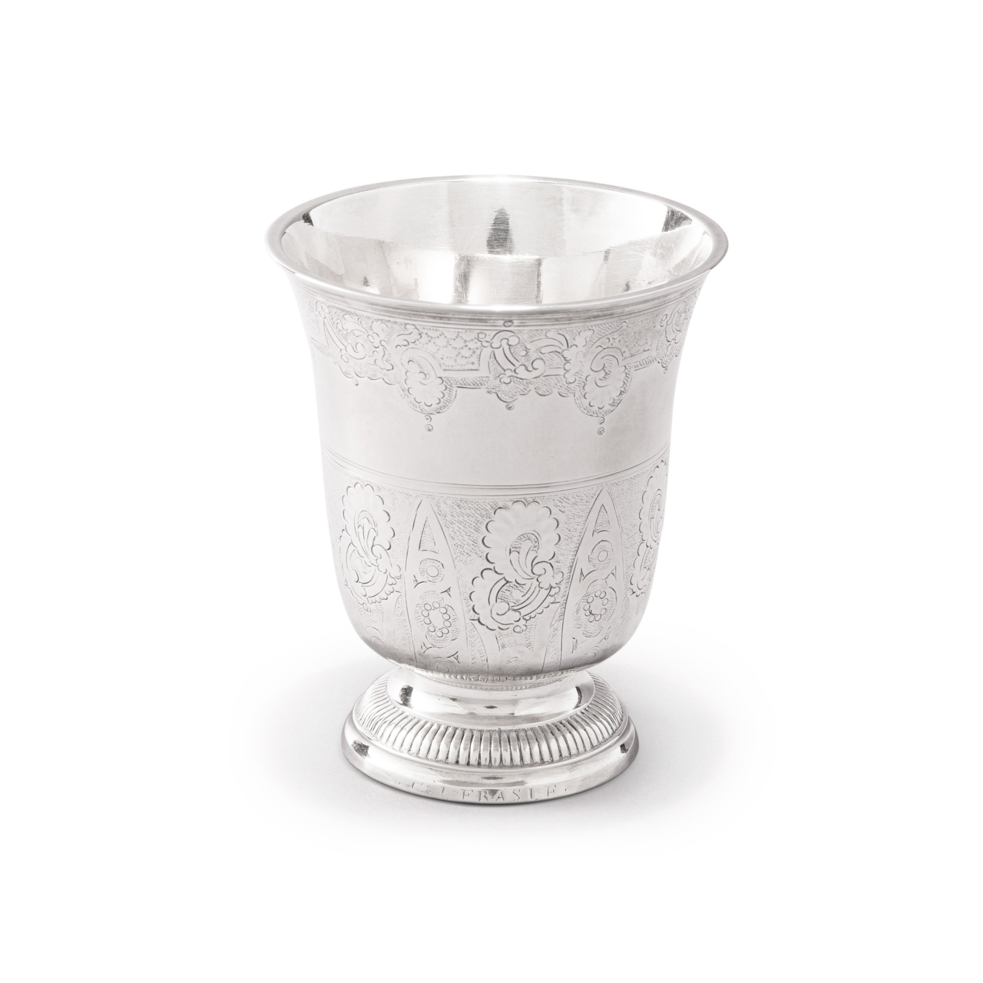 A French silver beaker, Jean Debrie, Paris, 17451746 Hôtel Lambert