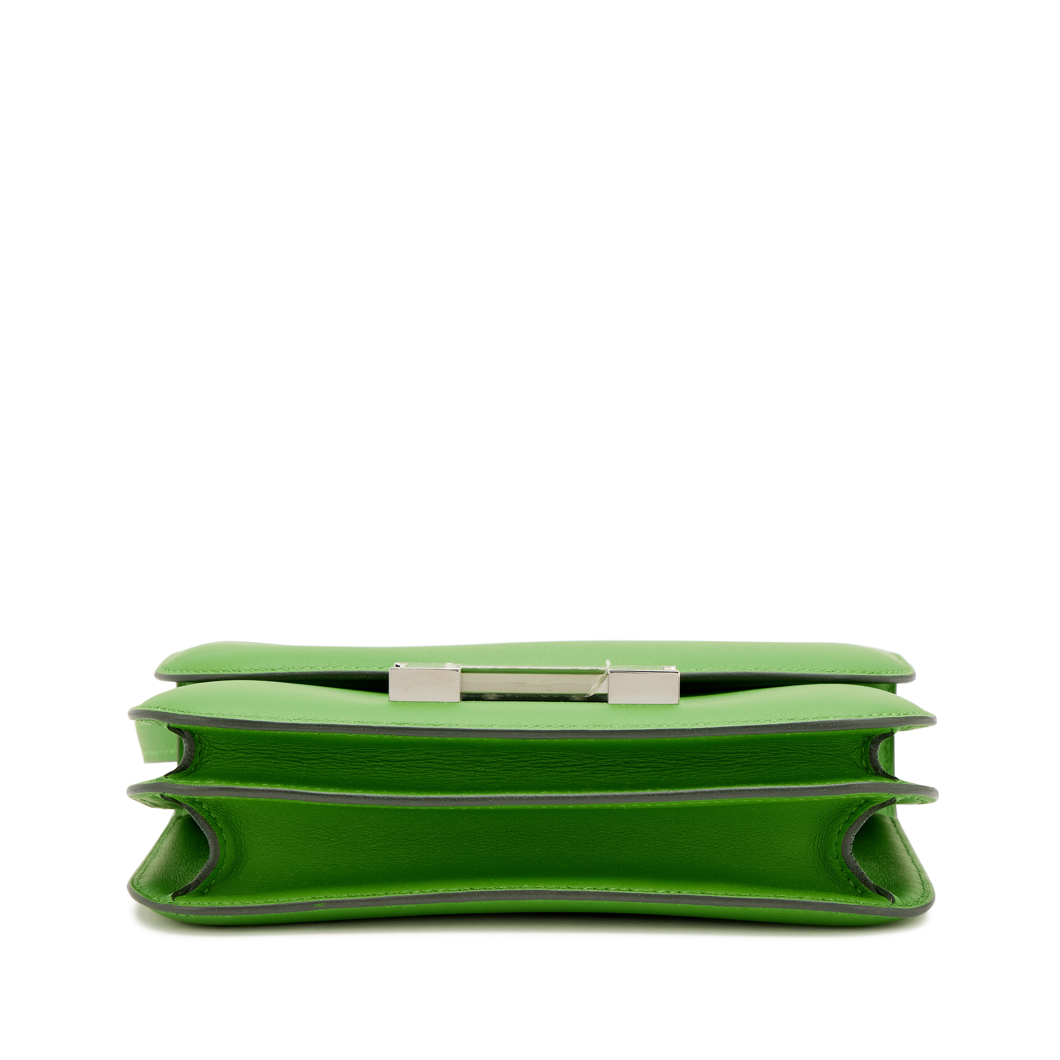 Hermès Vert Yucca Swift Mini Constance 18 Palladium Hardware, 2025