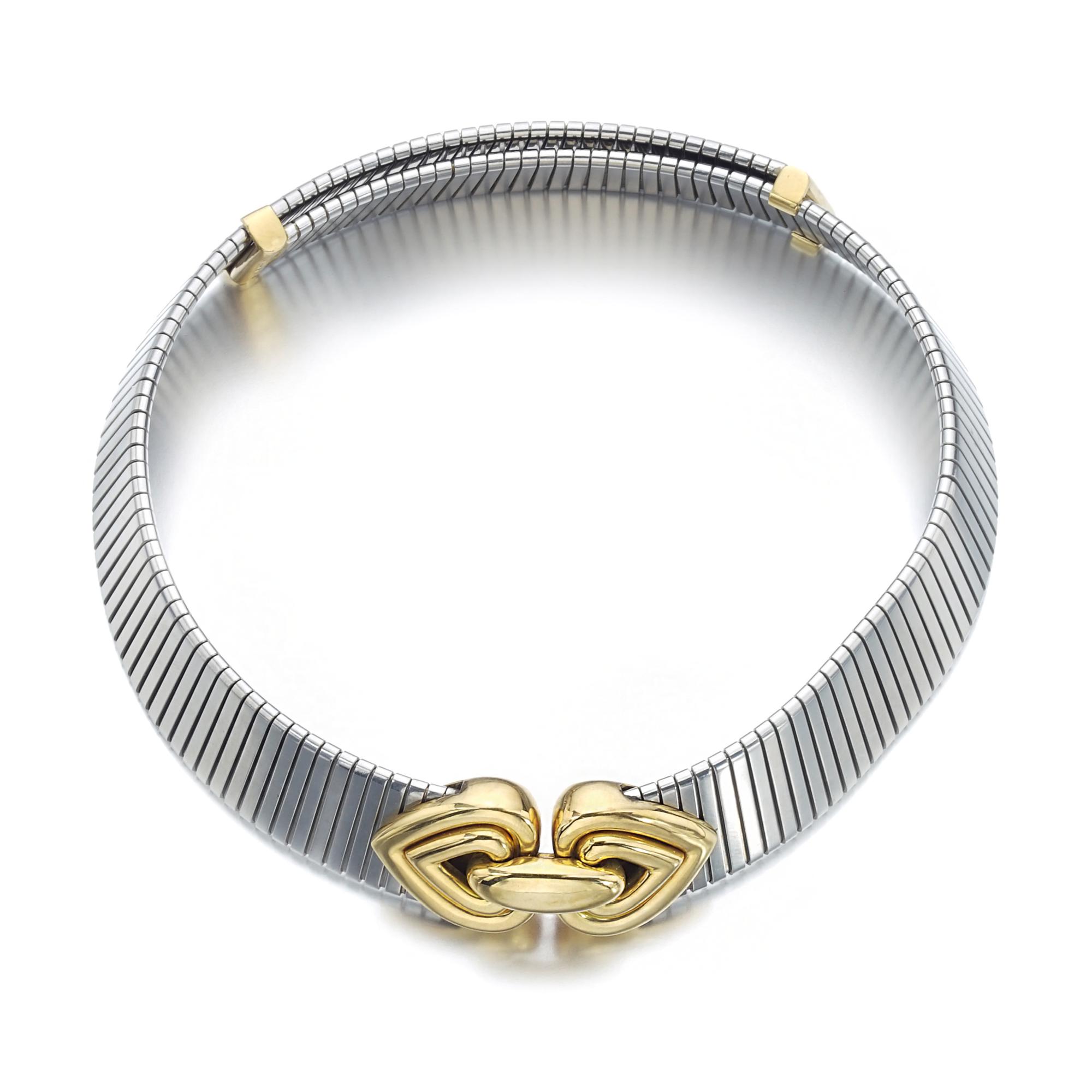 Gualiy Collana Choker In Pelle Con Doppio Cerchio – Girocollo Regolabile 39.8 Cm, Stile Gothic Punk, Idea Regalo Per Donna, Completa Di Sacchetto Regalo