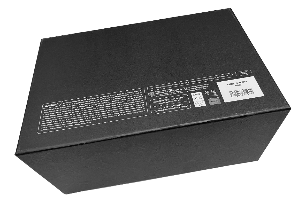 KAWS TAKE BLACK 新品未使用 未開封 MEDICOM TOY - 新品未開封 KAWS ALONG THE WAY BLACK