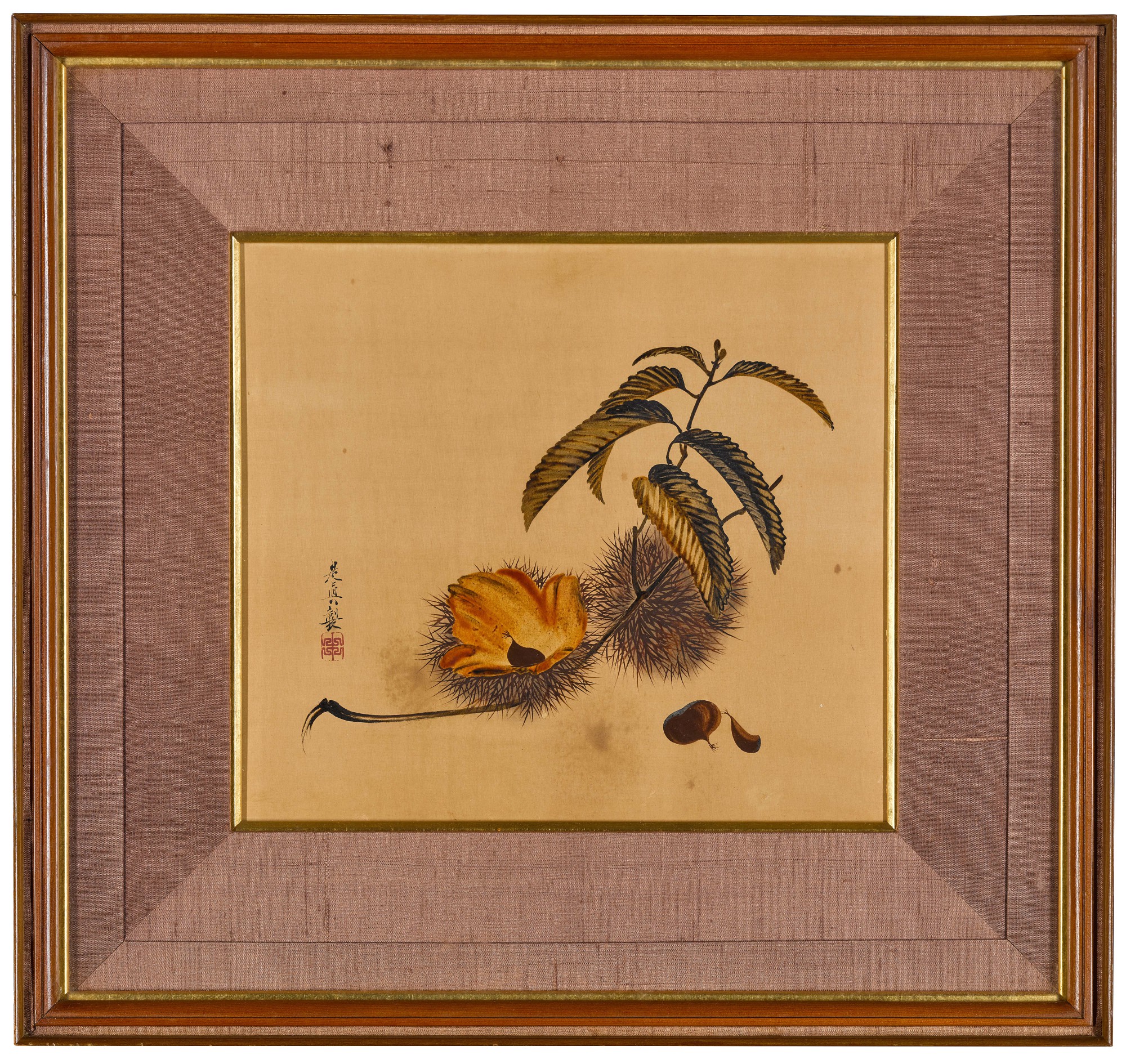 SHIBATA ZESHIN (18071891), SIGNED ZESHINSEI [MADE BY ZESHIN] AND SEAL