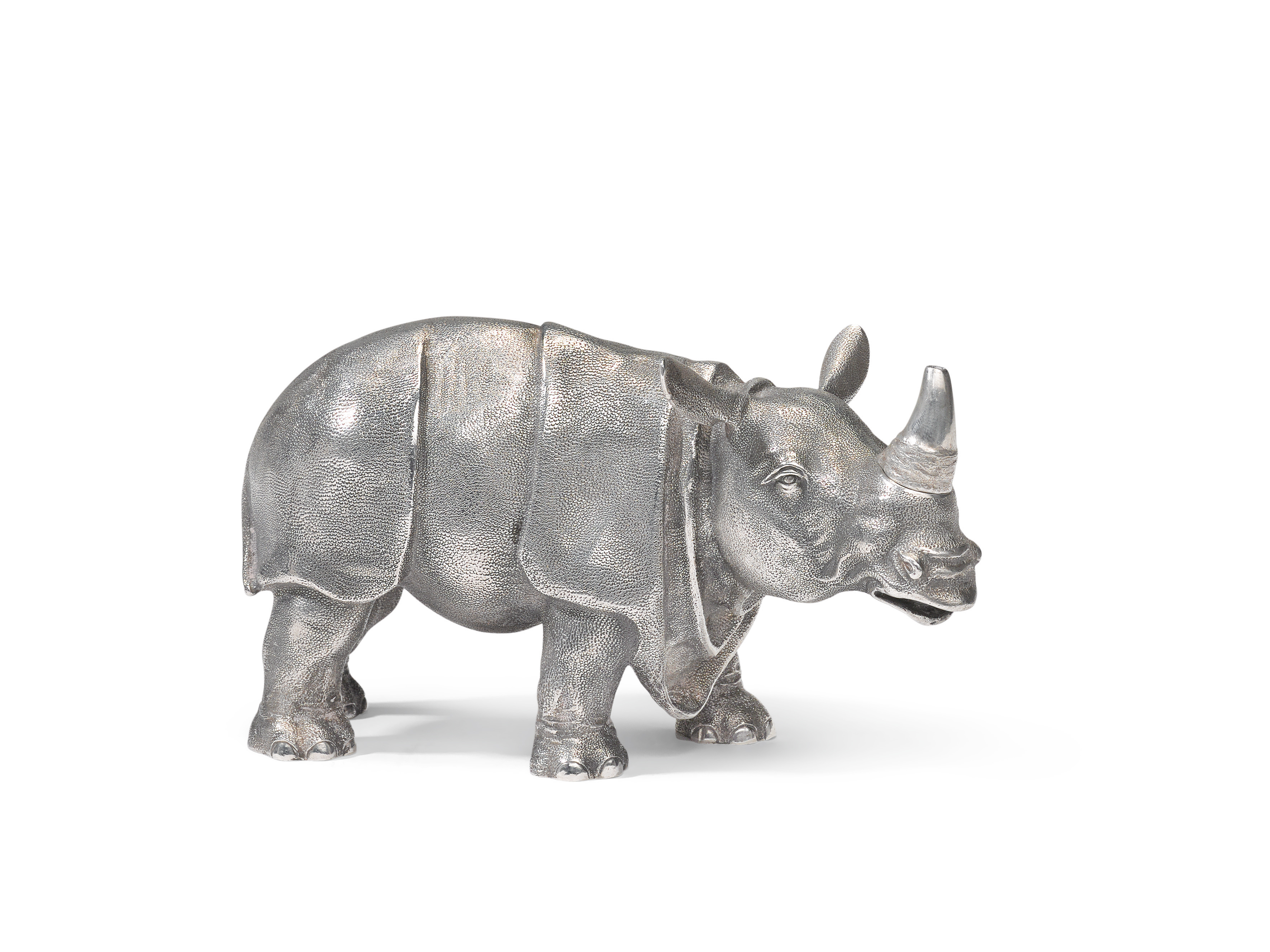 A Fabergé silver table lighter, workmaster Julius Rappoport, St ...