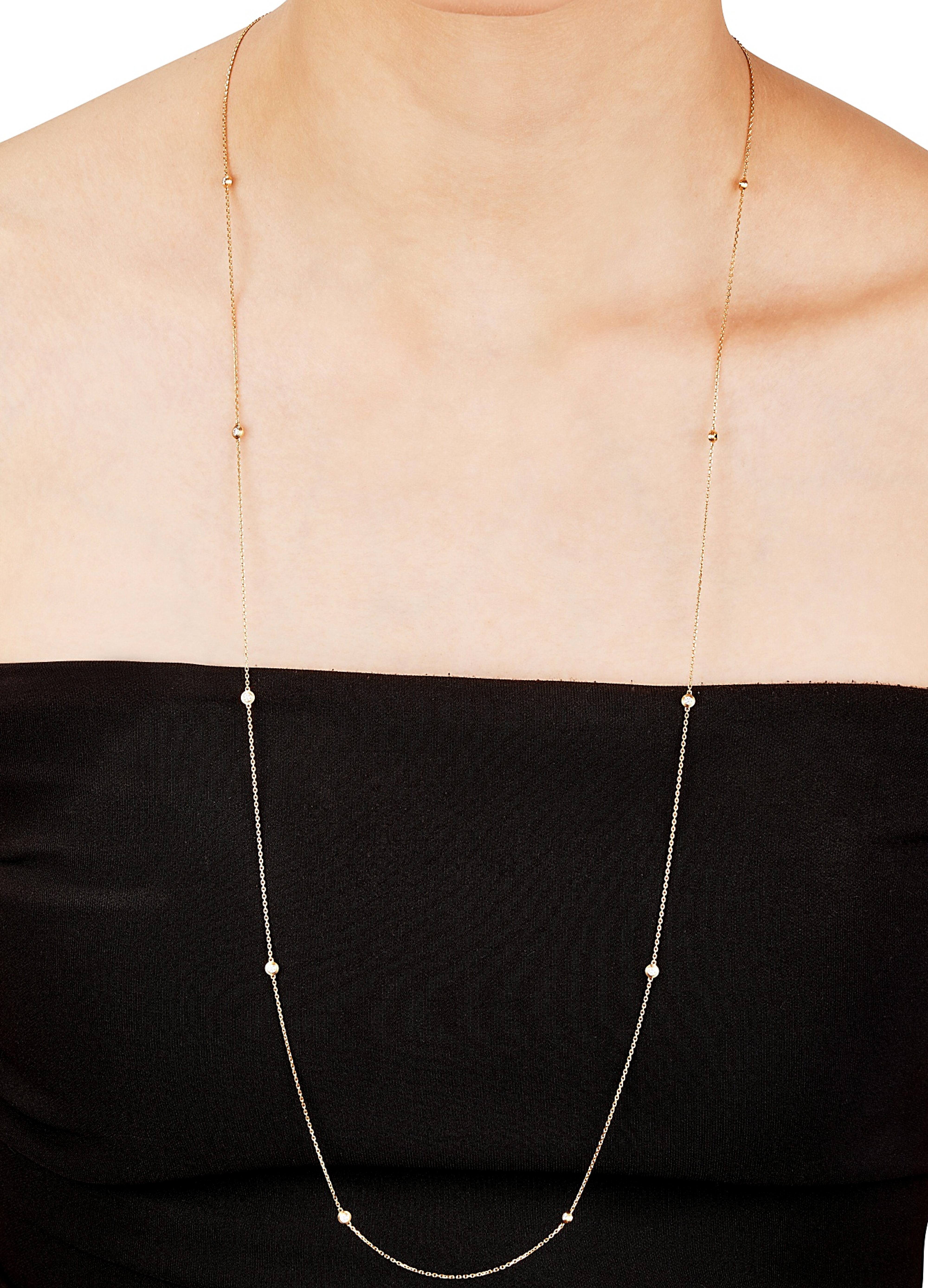 洗練ジュエリー【Cartier】Cartier d'Amour necklace WG LM Cartier LM D'Amour Pendant Necklace 18K Rose Gold and Diamond