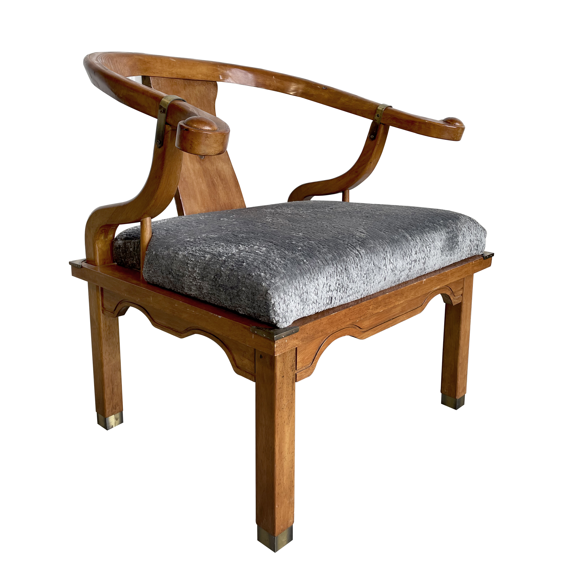 Century Furniture, James Mont Vintage Mid Century Ming Boucle