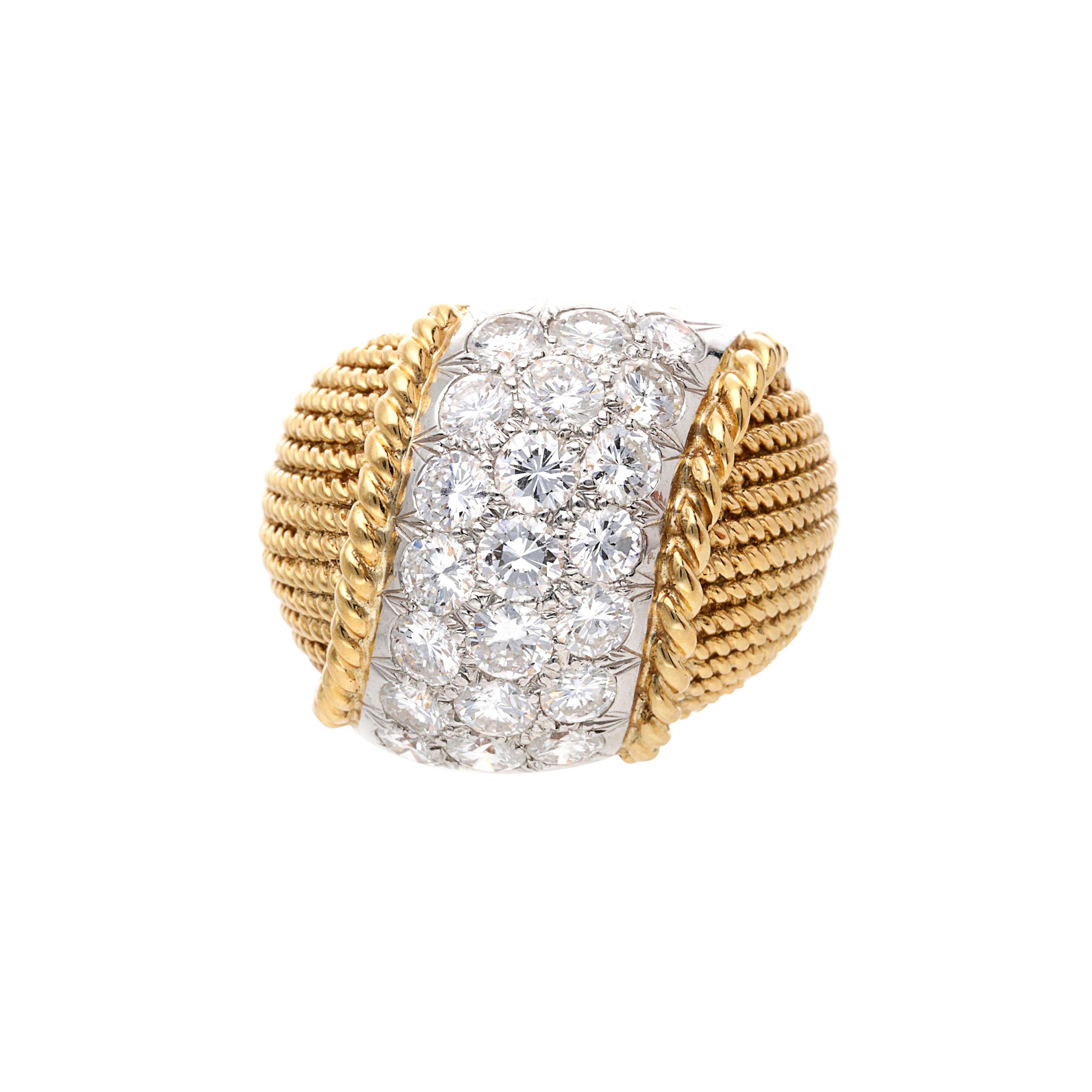 Van Cleef & Arpels Vintage Vintage Gold, Platinum And