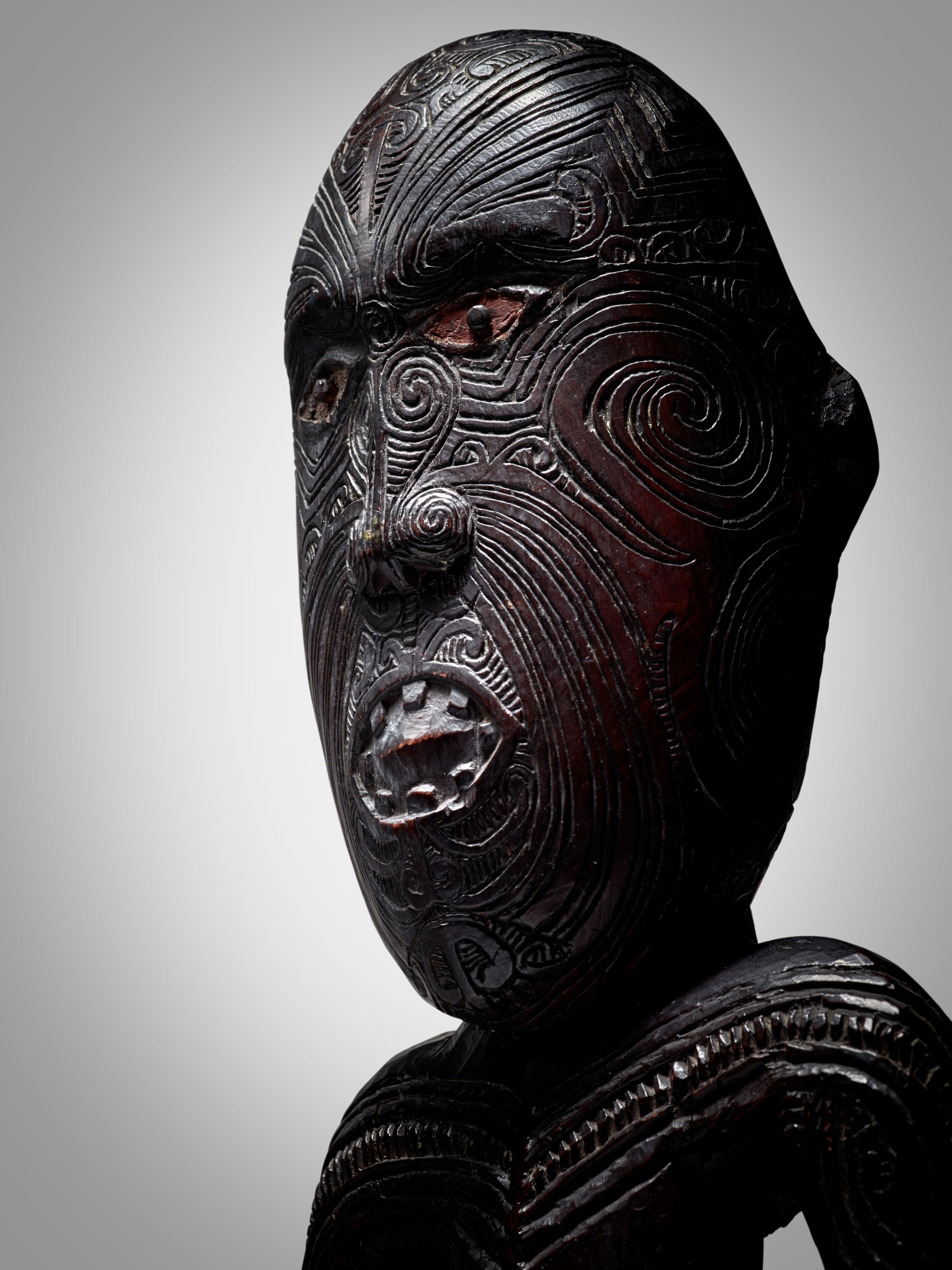 Maori Figure, New Zealand Sculpture from the Collection of Martin and