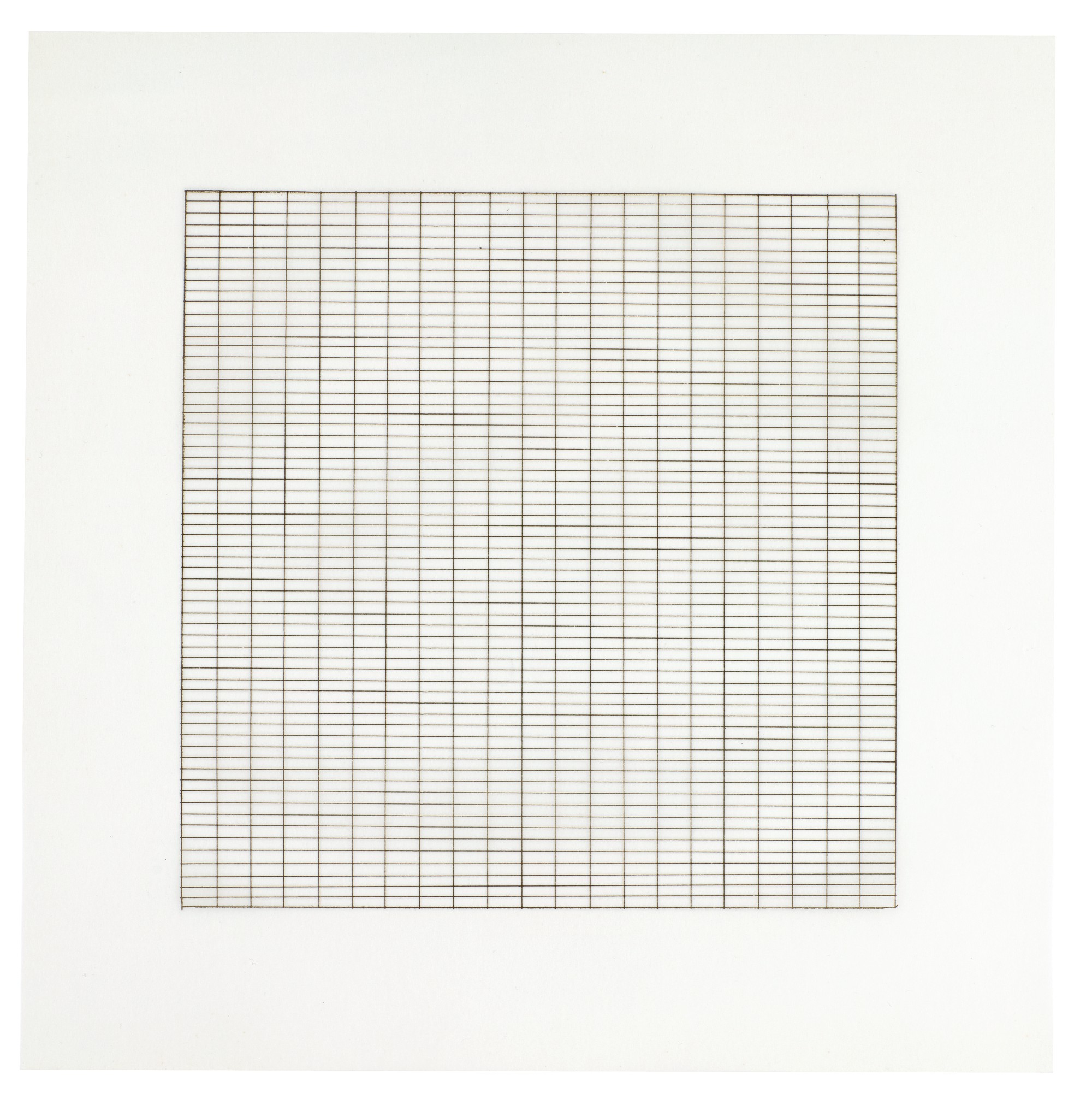 AGNES MARTIN PAINTINGS AND DRAWINGS 19741990 Prints & Multiples