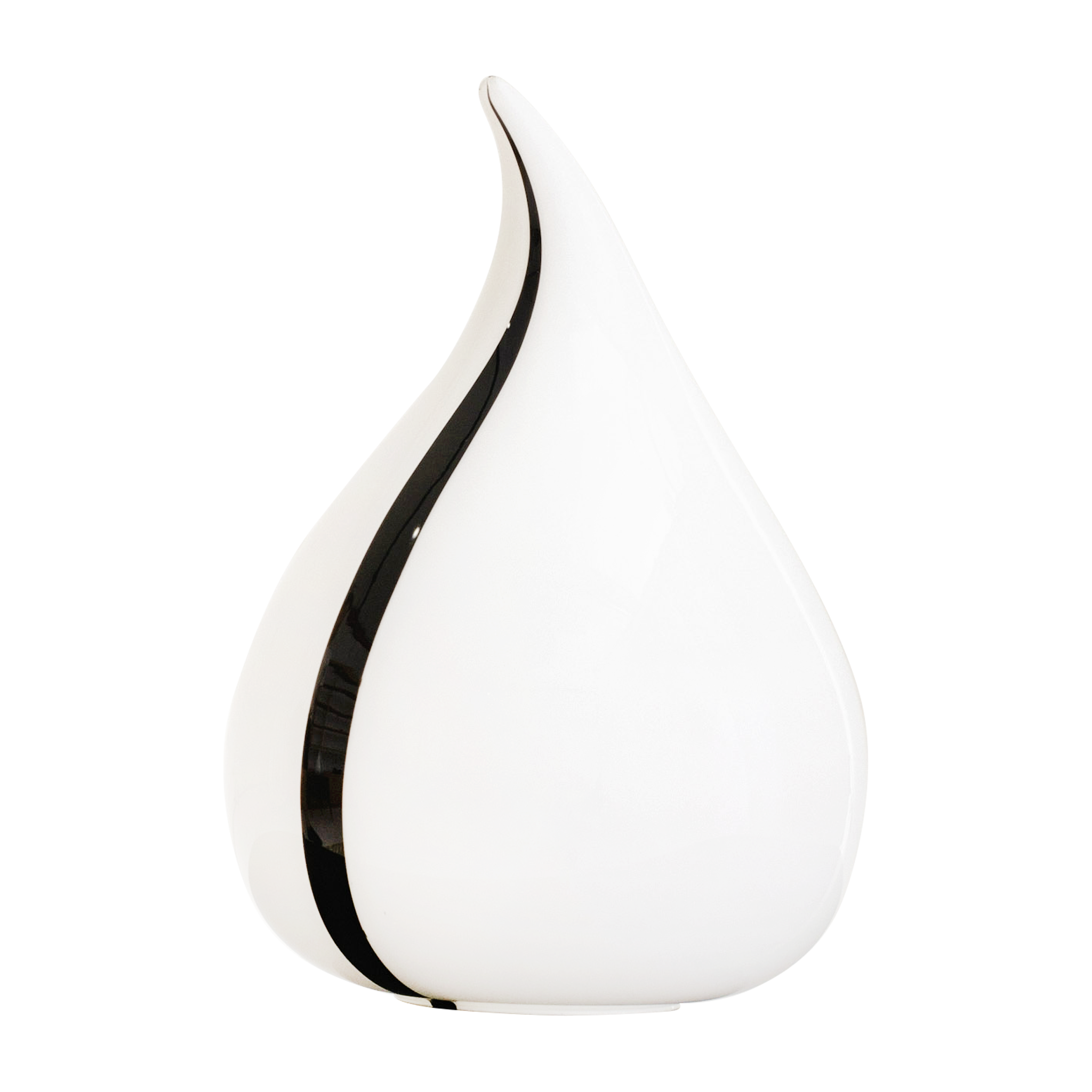 Murano Vintage Italian Teardrop Glass Table Lamp Available For