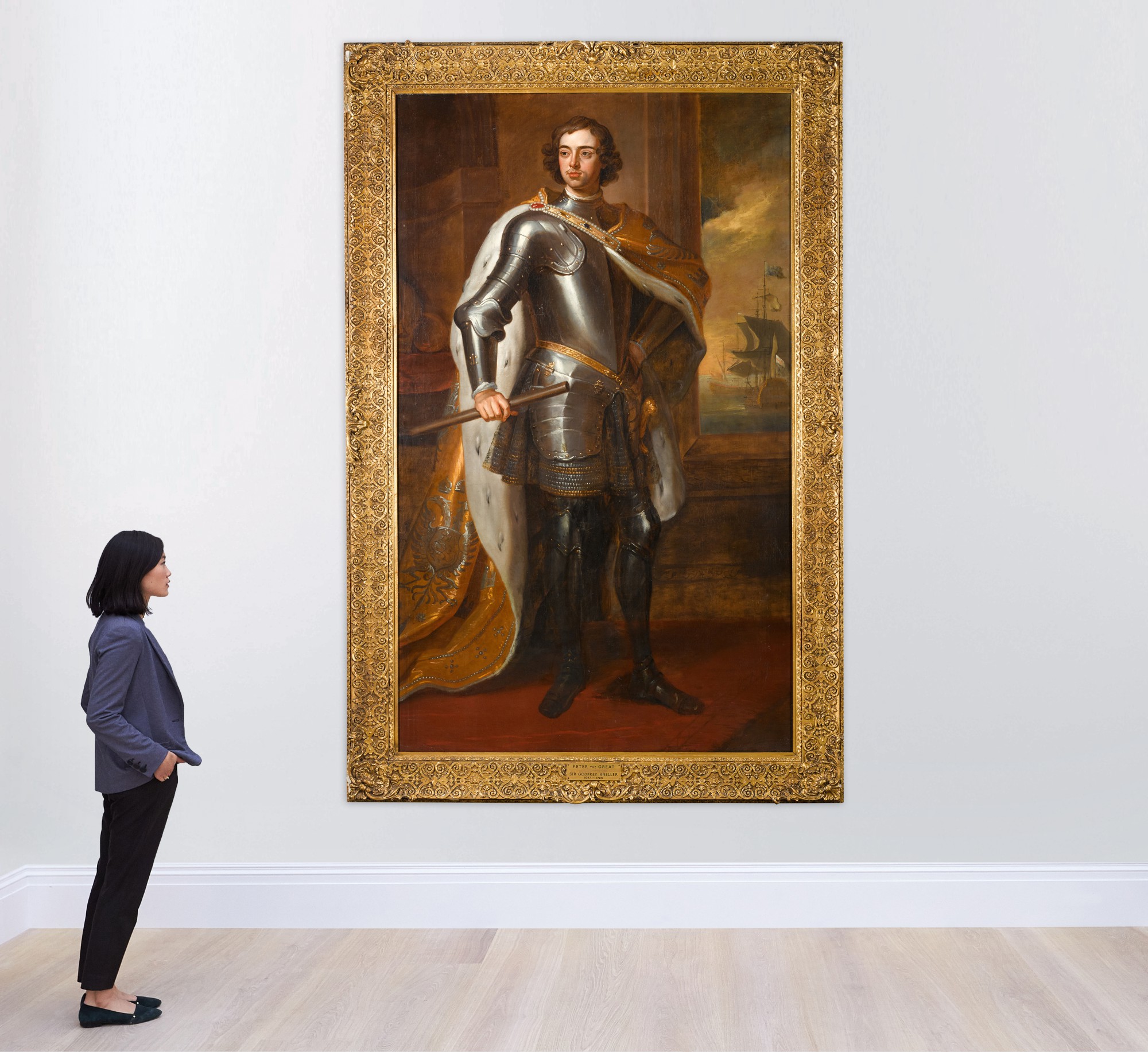 Portrait of Peter the Great, Tsar of Russia (16721725) Old Masters