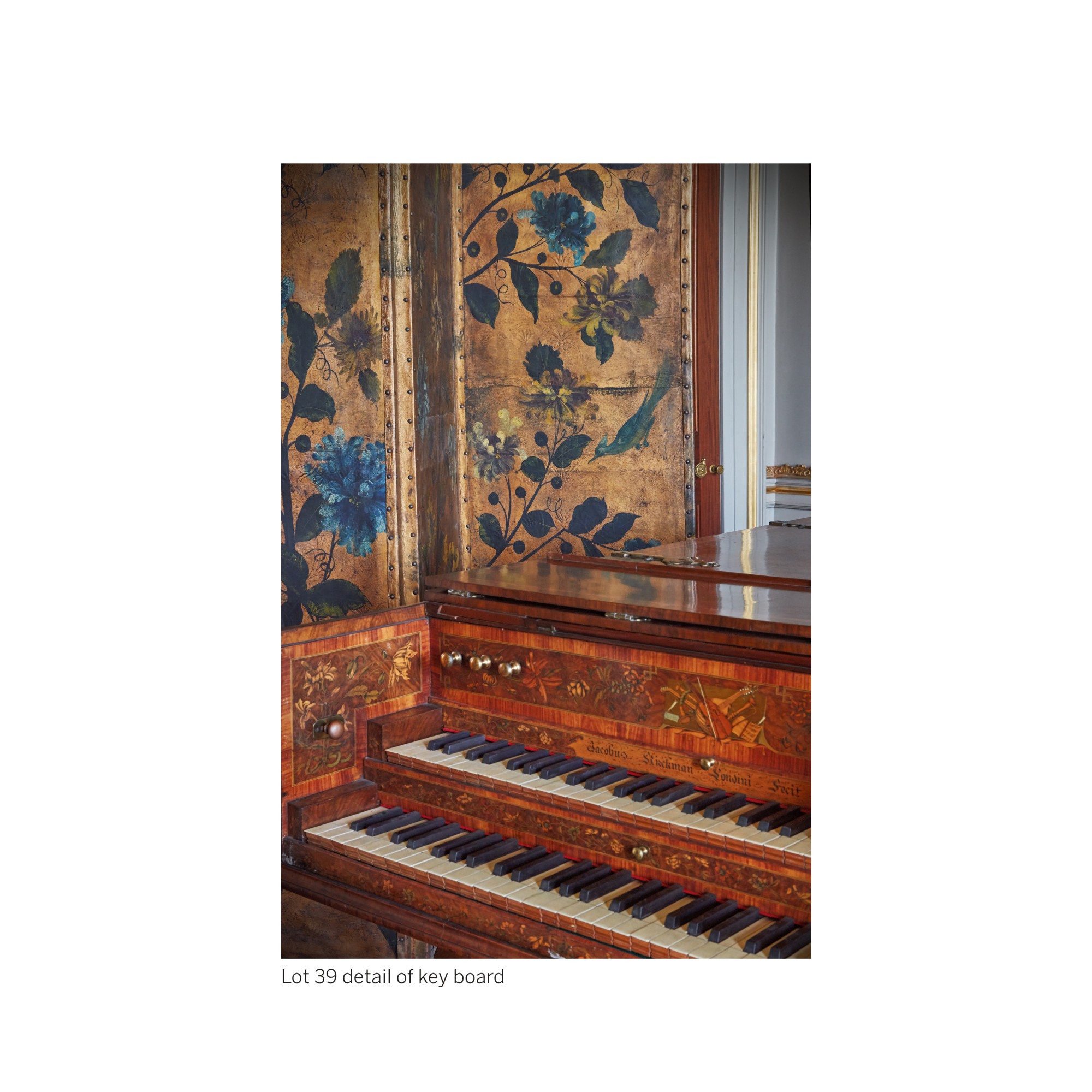 A TWOMANUAL HARPSICHORD BY JACOB KIRKMAN, LONDON, 1766 Spetchley
