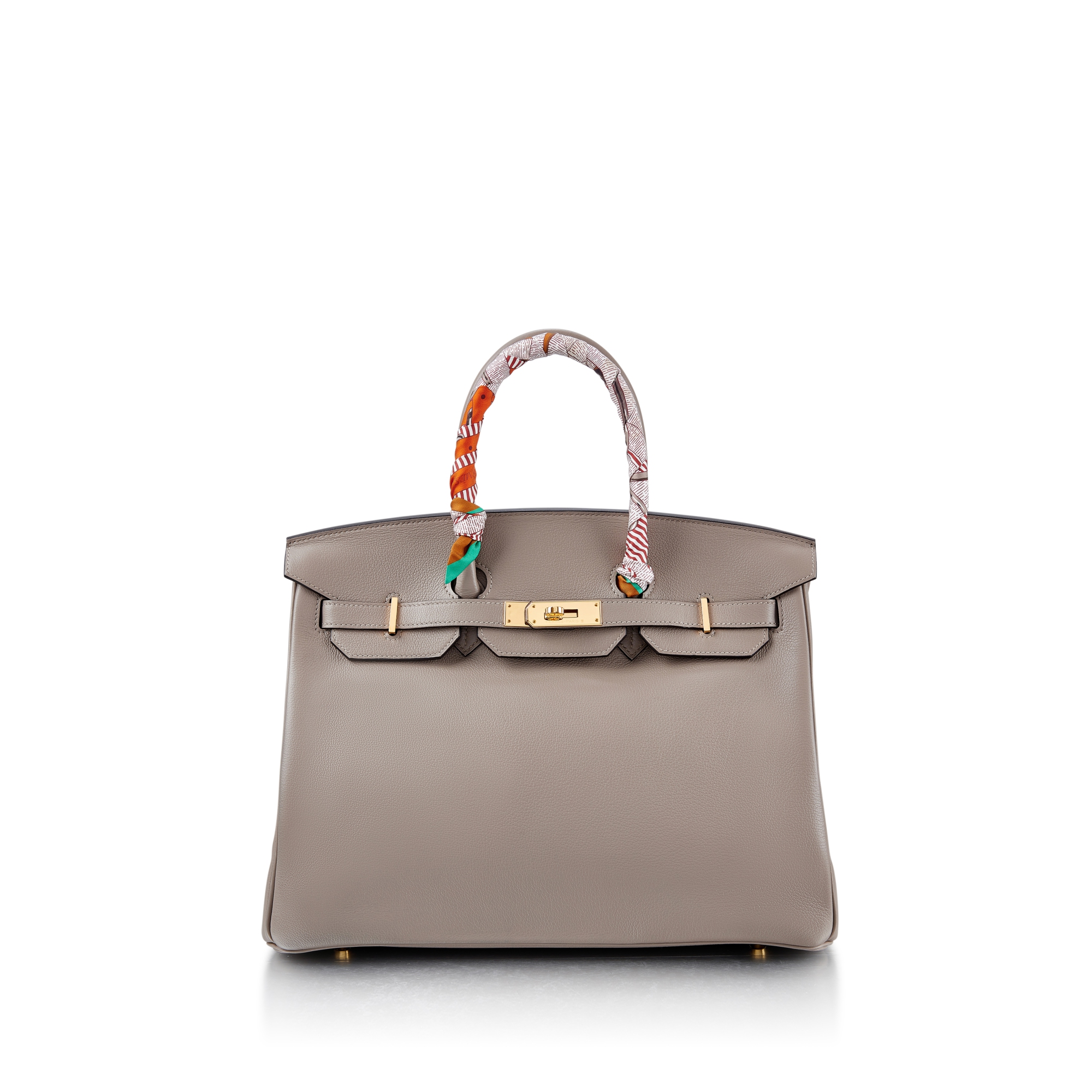 Hermès Gris Asphalte Evercolor Birkin 35 Gold Hardware, 2019 And