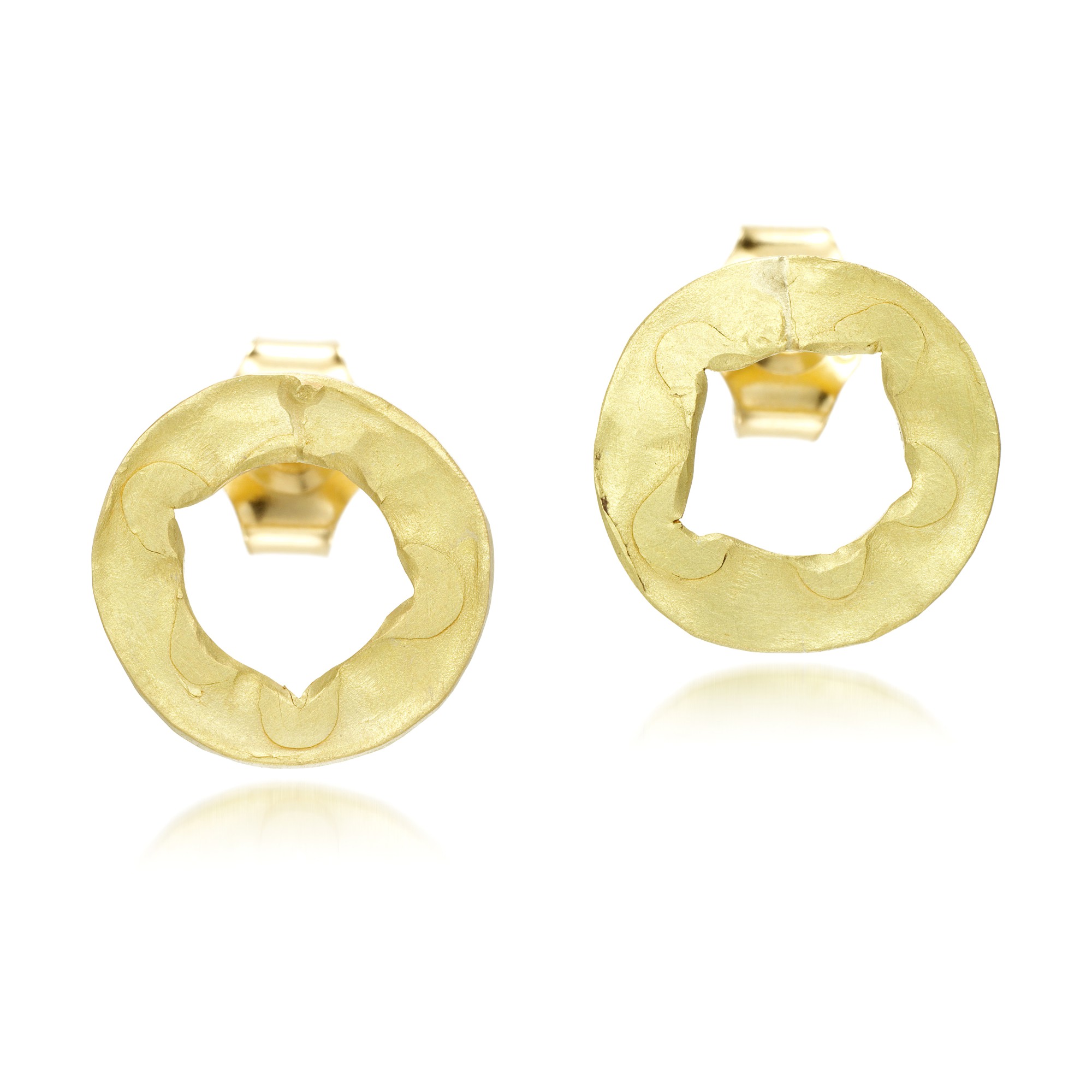 Amazon Fish Bone Earrings Lucie Gledhill Gold Fishbone Link