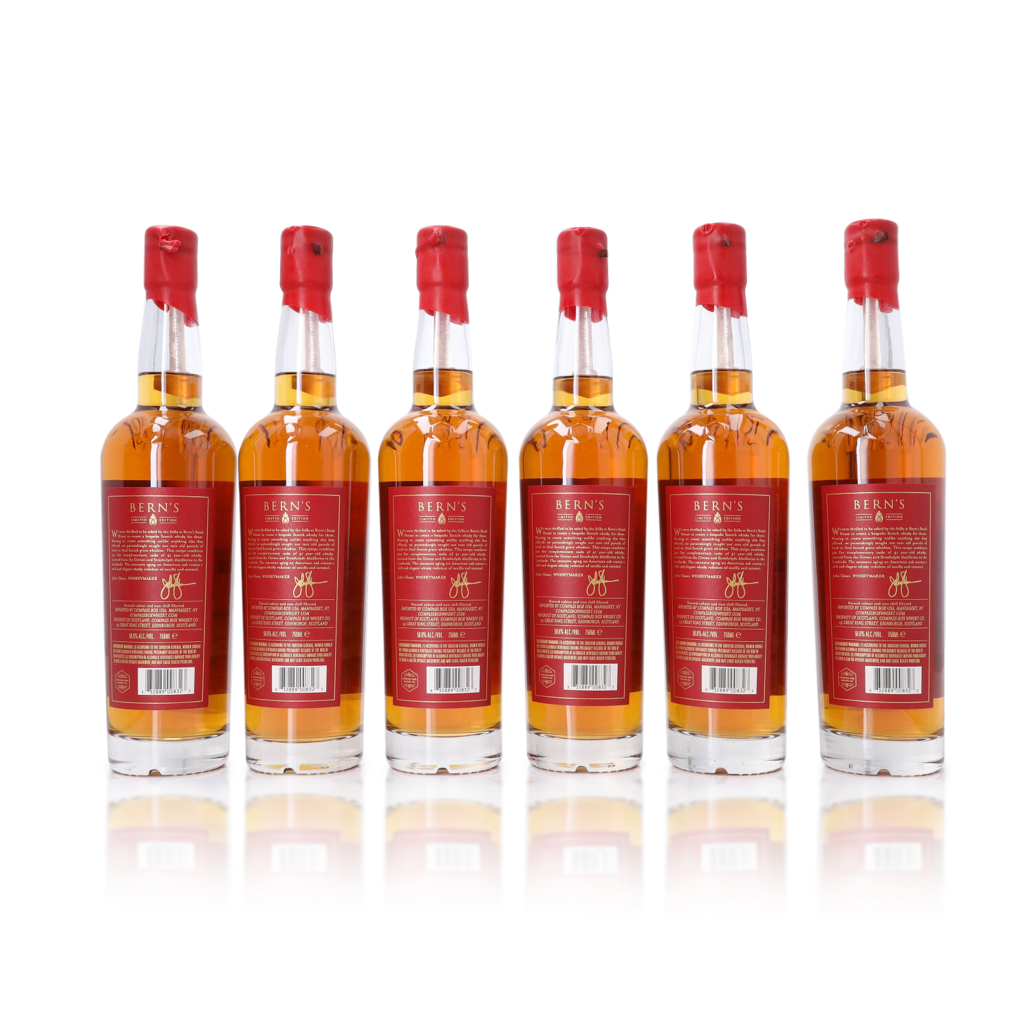 Compass Box Bern's 41 Year Old 50.6 abv NV (6 BT 75cl) Whisky & Whiskey The Camouflage