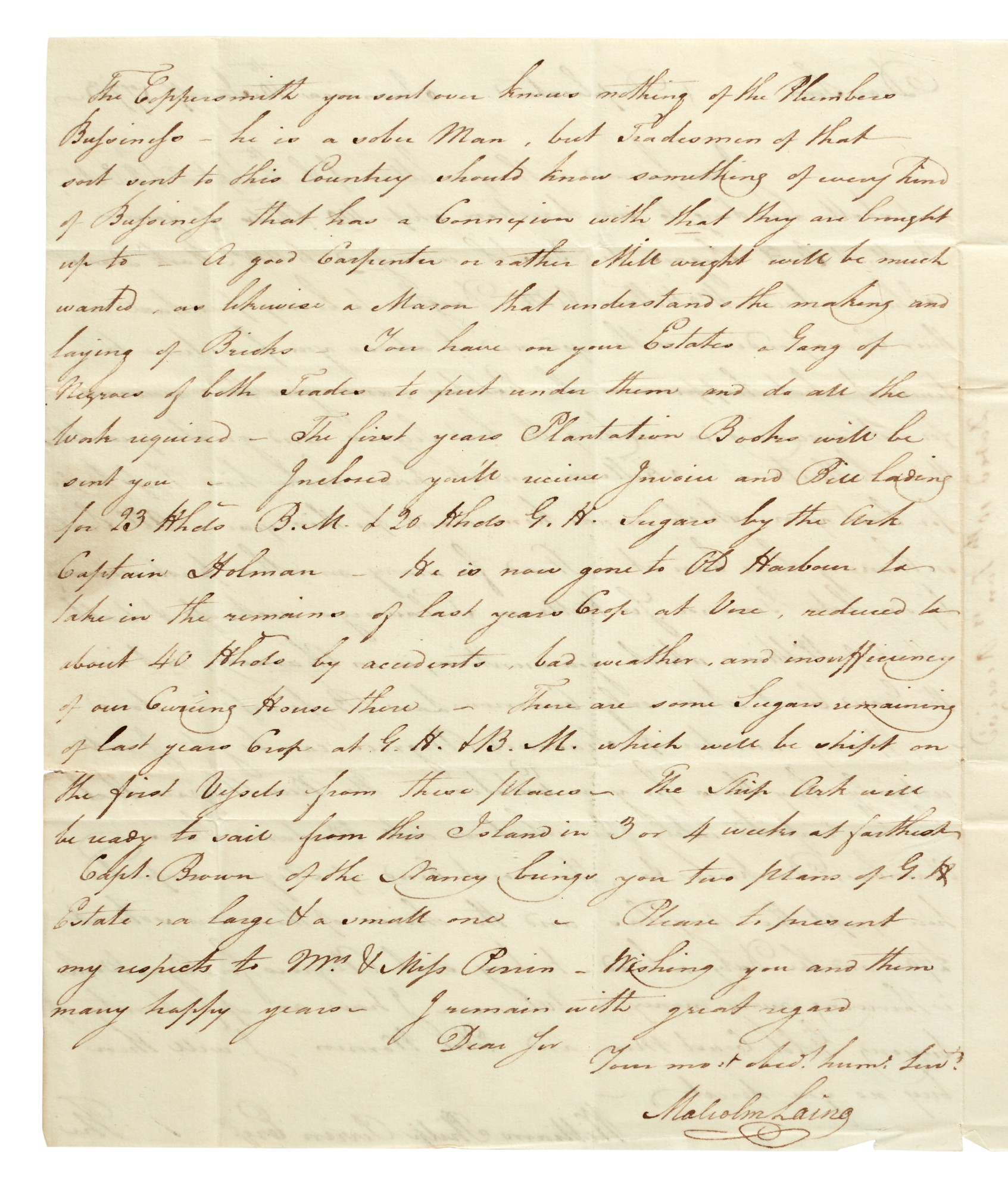 Caribbean History | A collection of three letters, 1773-1831 | Books ...