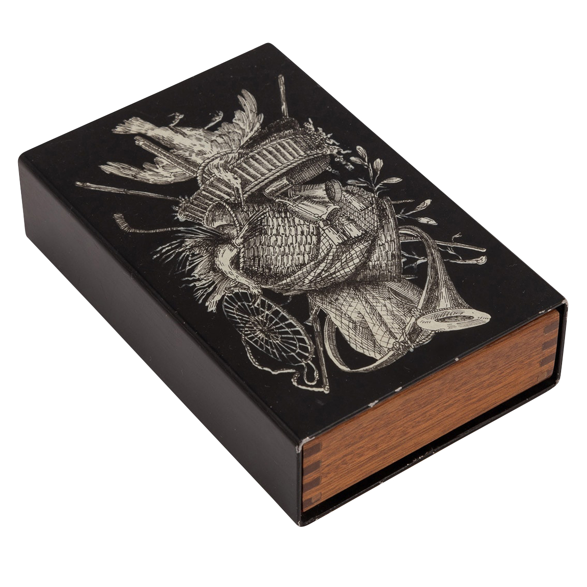 fornasettiの小物入れ Piero Fornasetti Vintage Italian Trinket Box Available For