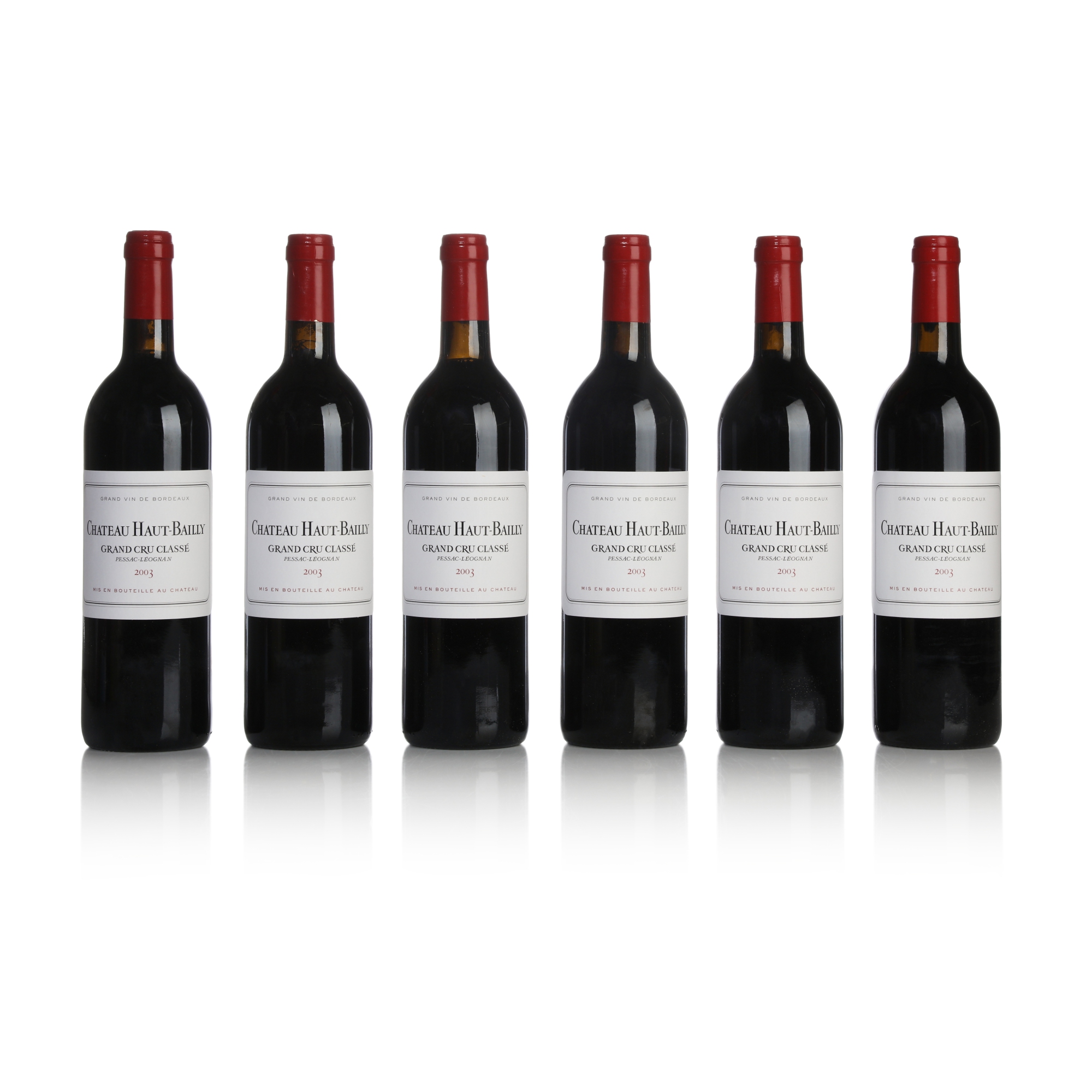 Chateau Haut Bailly 2003 (12 BT) Eminent Alpine Cellars Finest and