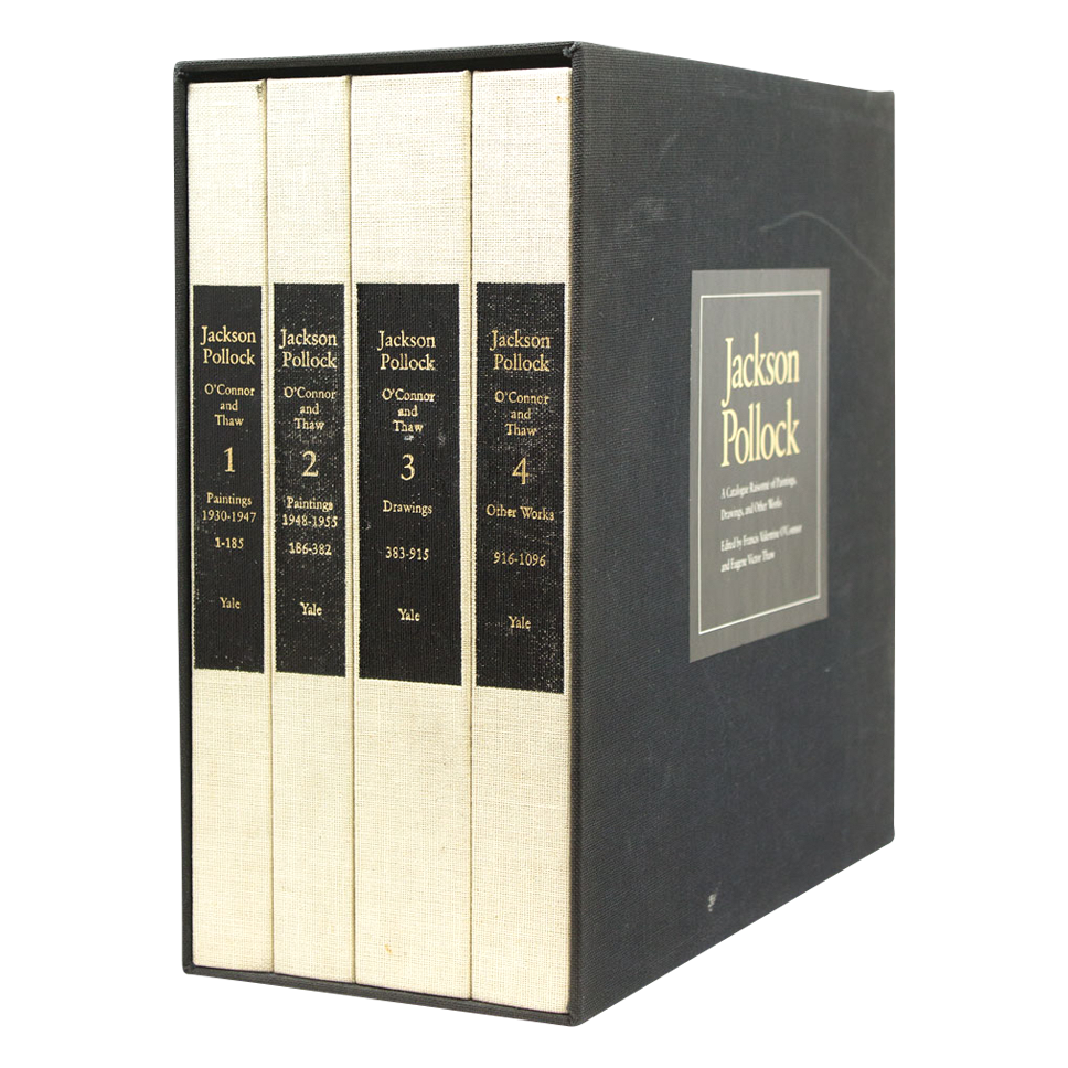 Jackson Pollock Vintage Jackson Pollock A Catalogue Raisonné Of