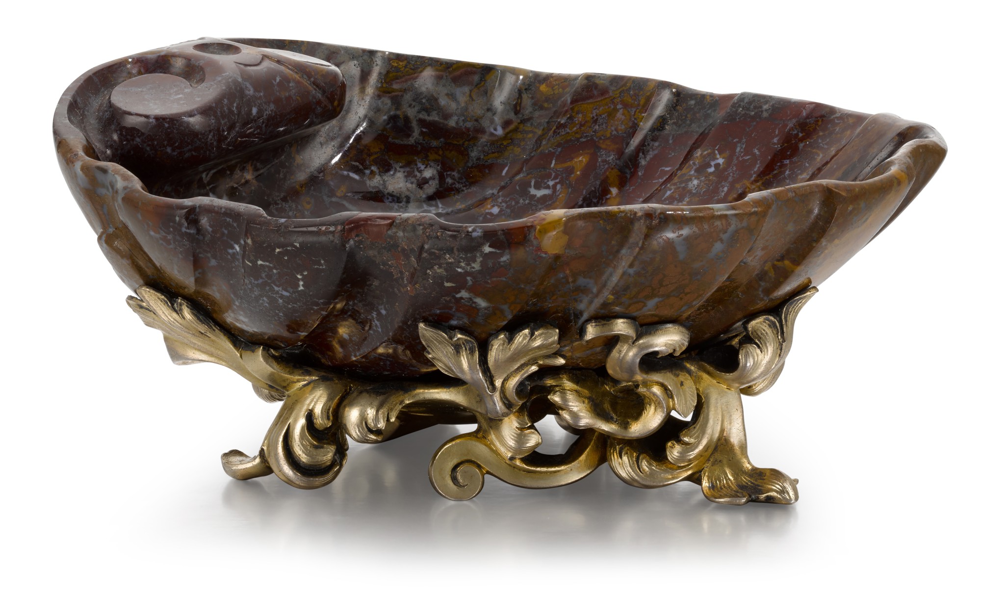 A Fabergé silver-gilt mounted jasper bowl, workmaster Julius Rappoport ...
