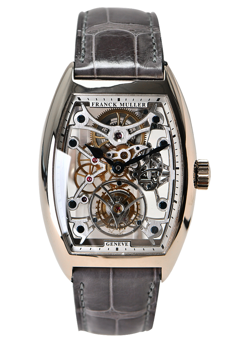 Franck Muller Cintree Curvex (Reference 7880 T SQT). A 39.6mm