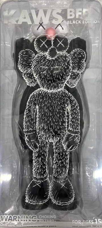 KAWS, Medicom Toy BFF Black Available For Immediate Sale At