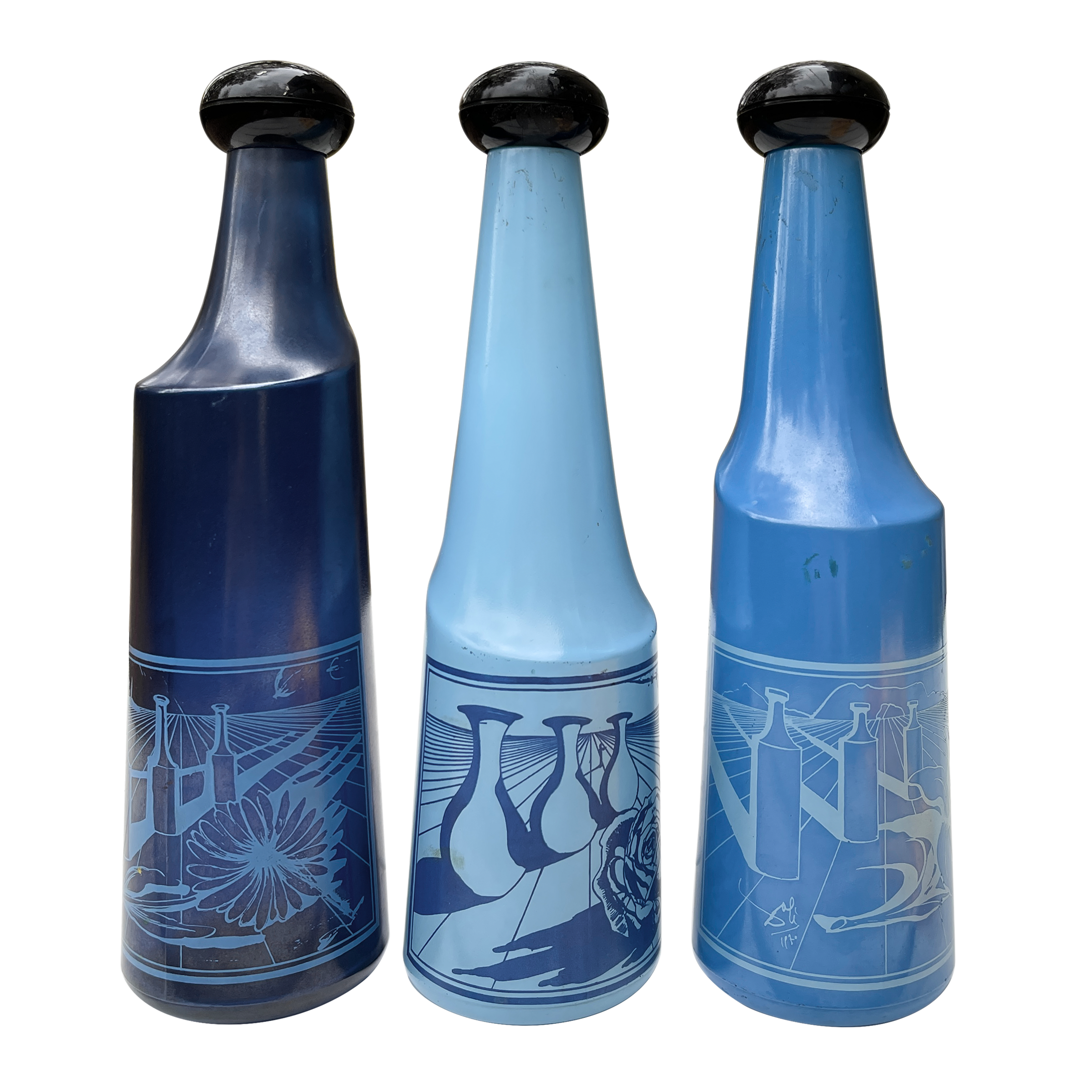 Armando Display Bottle ※非売品 Salvador Dalí, Rosso Antico Vintage Glass Apertif Bottles