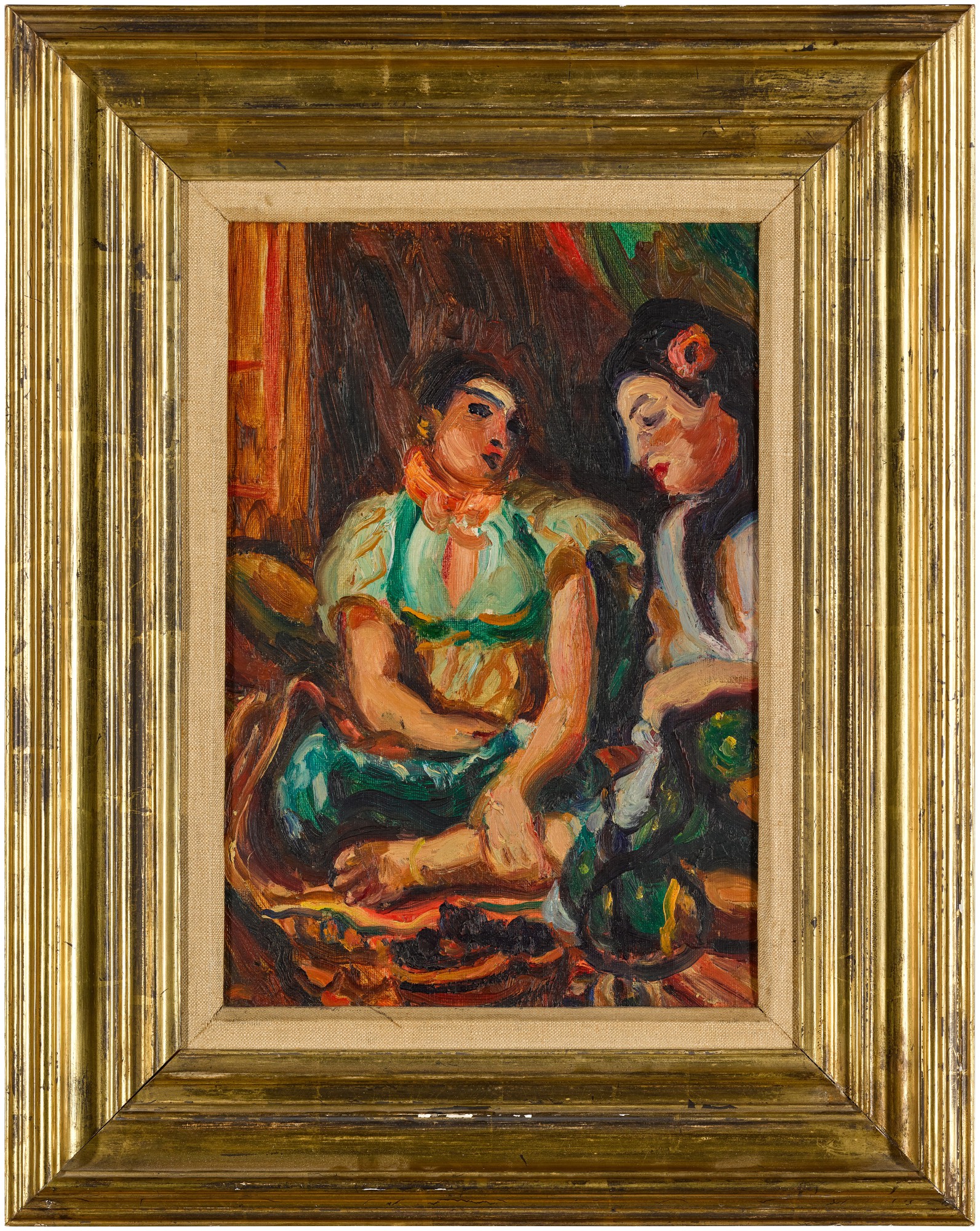 Women of Algiers (after Eugène Delacroix) Modern British Day Auction