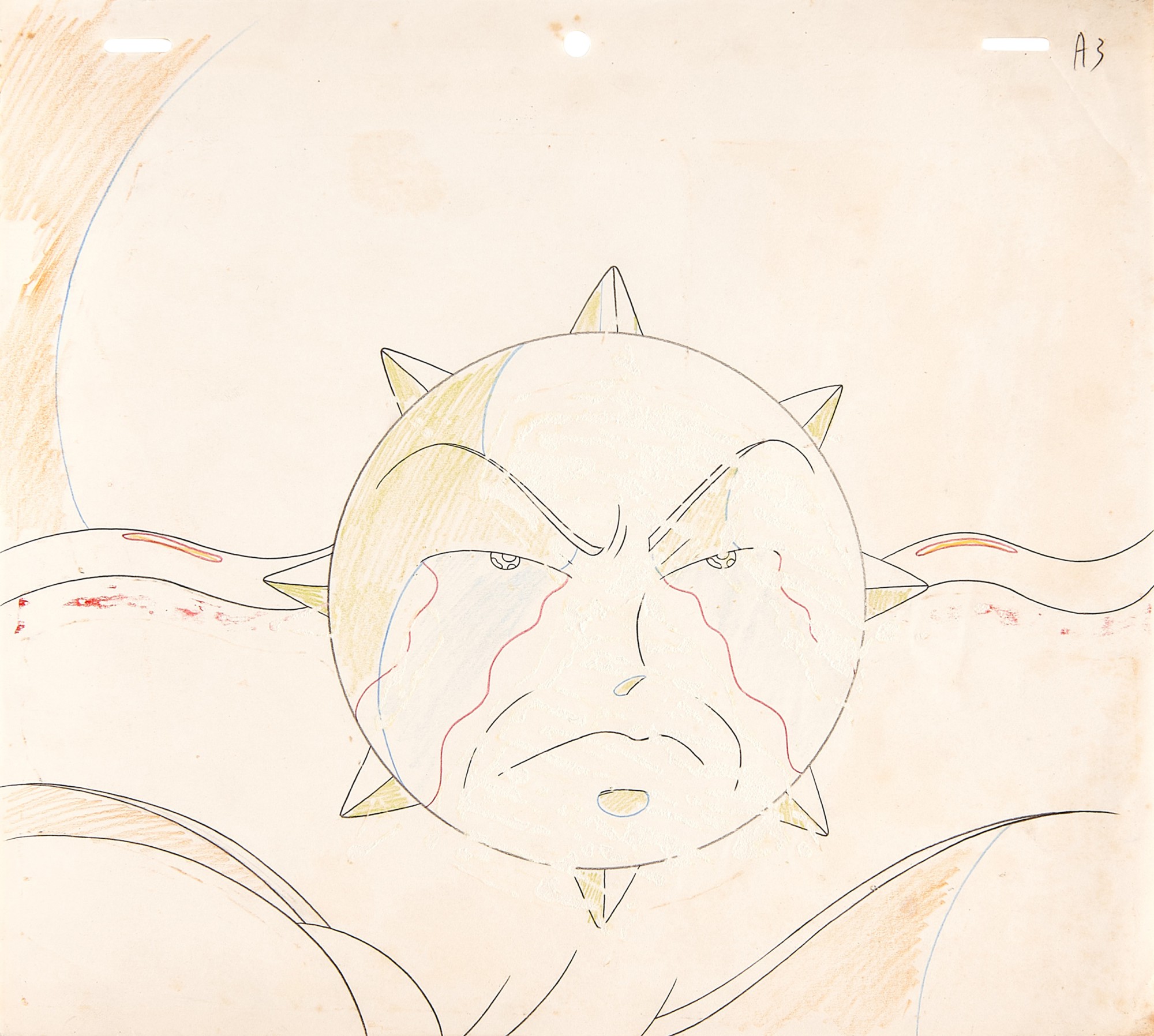 Kita Kita Oyaji Animation Cel with Douga 結他他老伯賽璐璐，附線稿 Contemporary Showcase Anime Go 2021