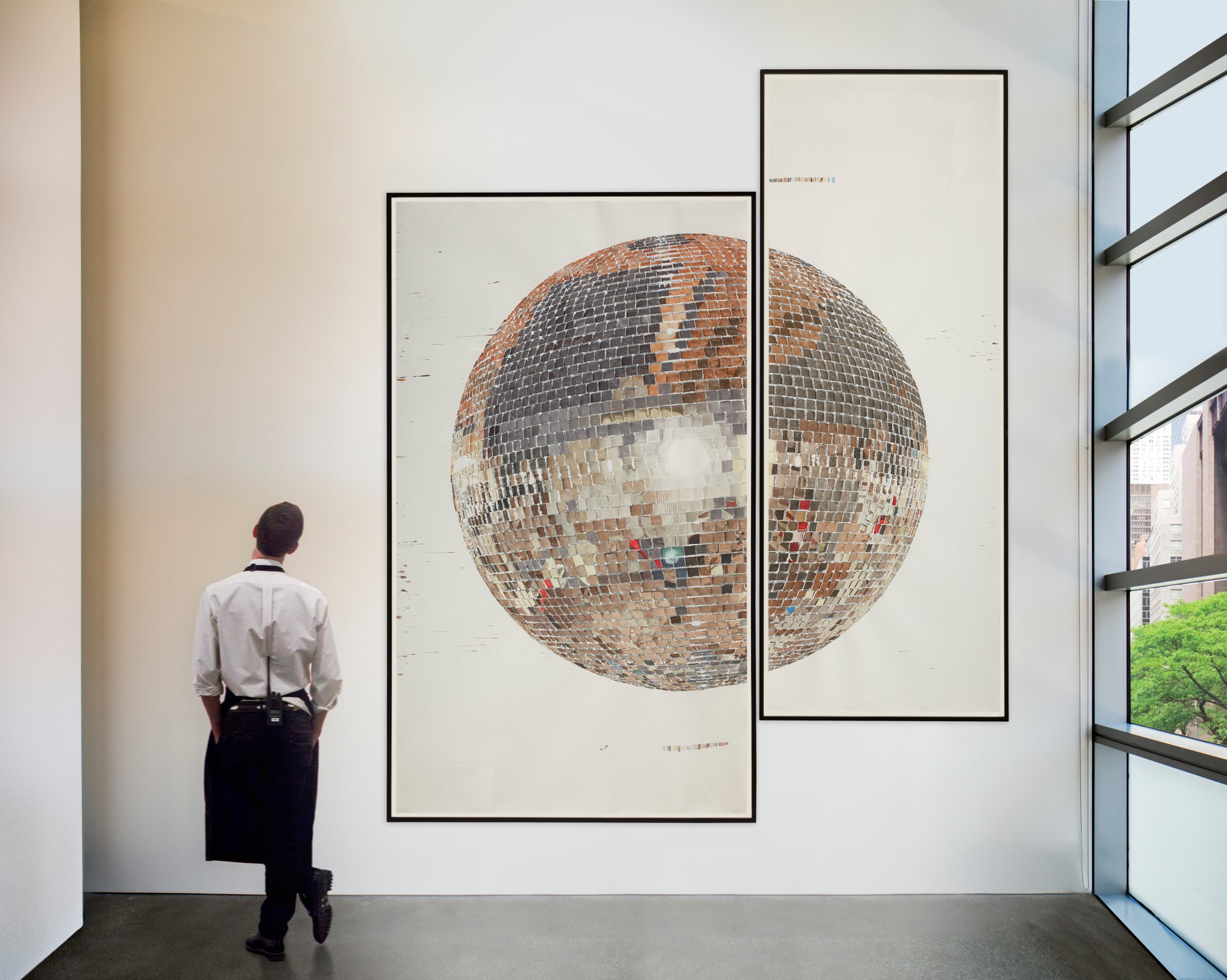 DAVE MULLER SELF PORTRAIT IN THE STUDIO Contemporary Art Online