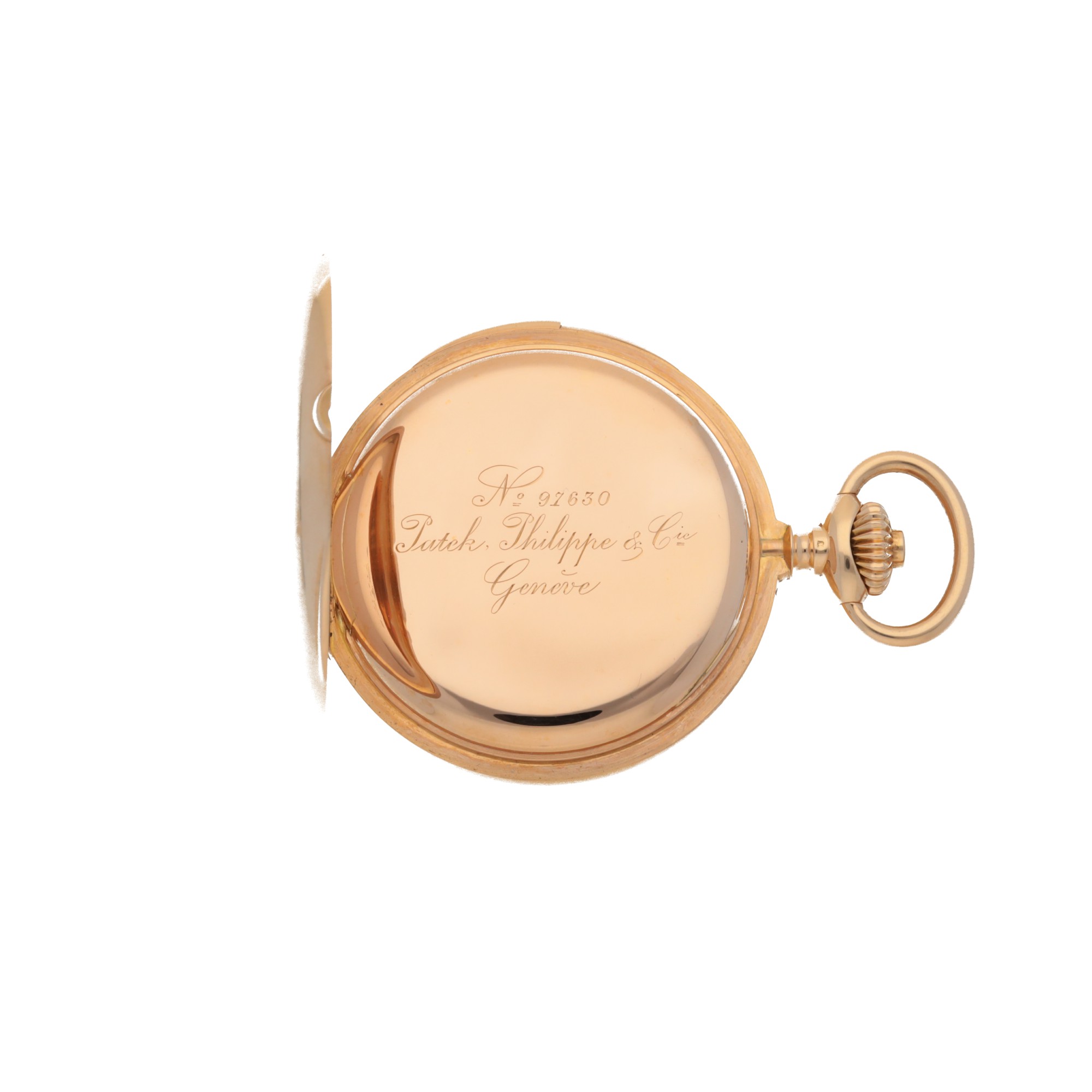 PATEK PHILIPPE PINK GOLD QUARTERREPEATING HUNTINGCASED WATCH CIRCA 1895 Watches Online