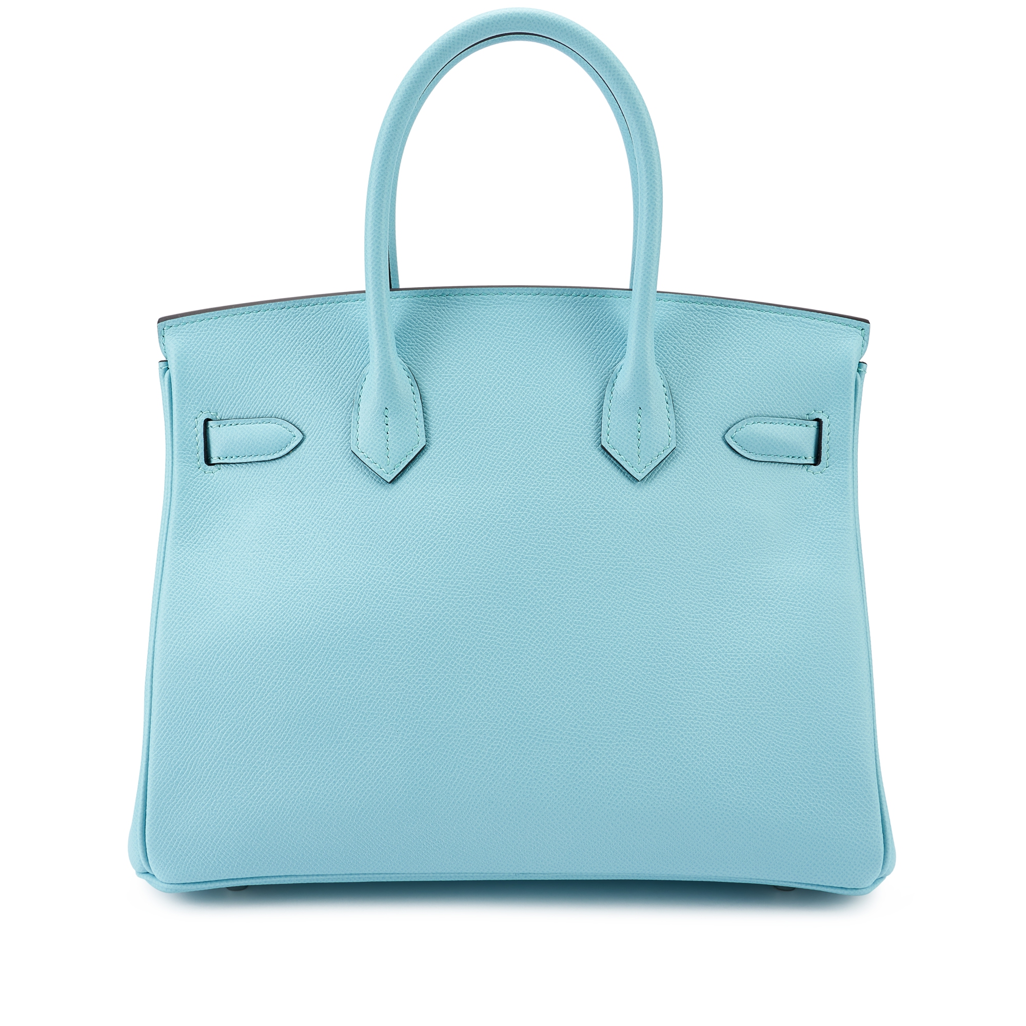 Bleu Atoll Epsom Birkin 30 Palladium Hardware, 2015 The Art of