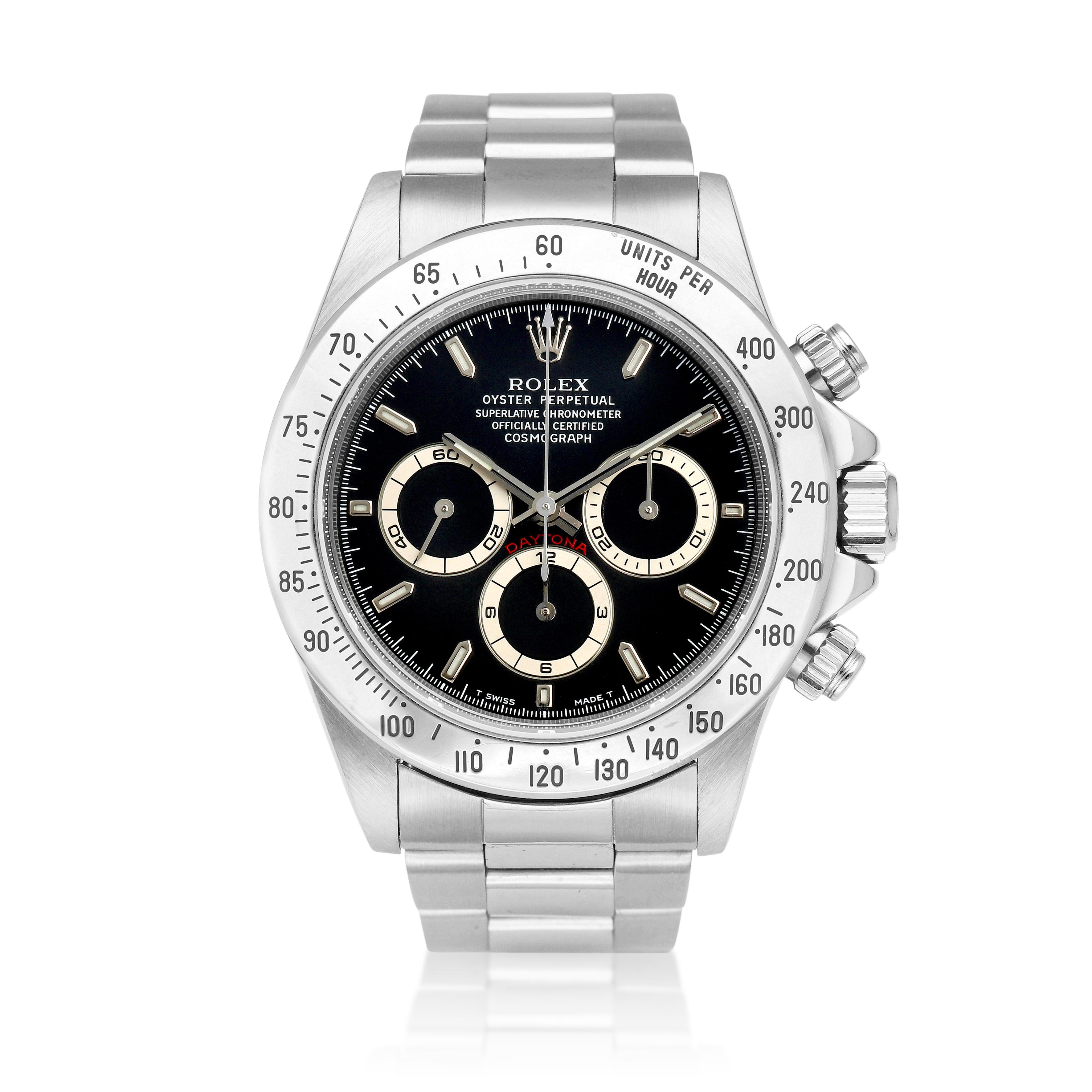 Rolex Cosmograph Daytona (Reference 16520). A 40mm Stainless Steel