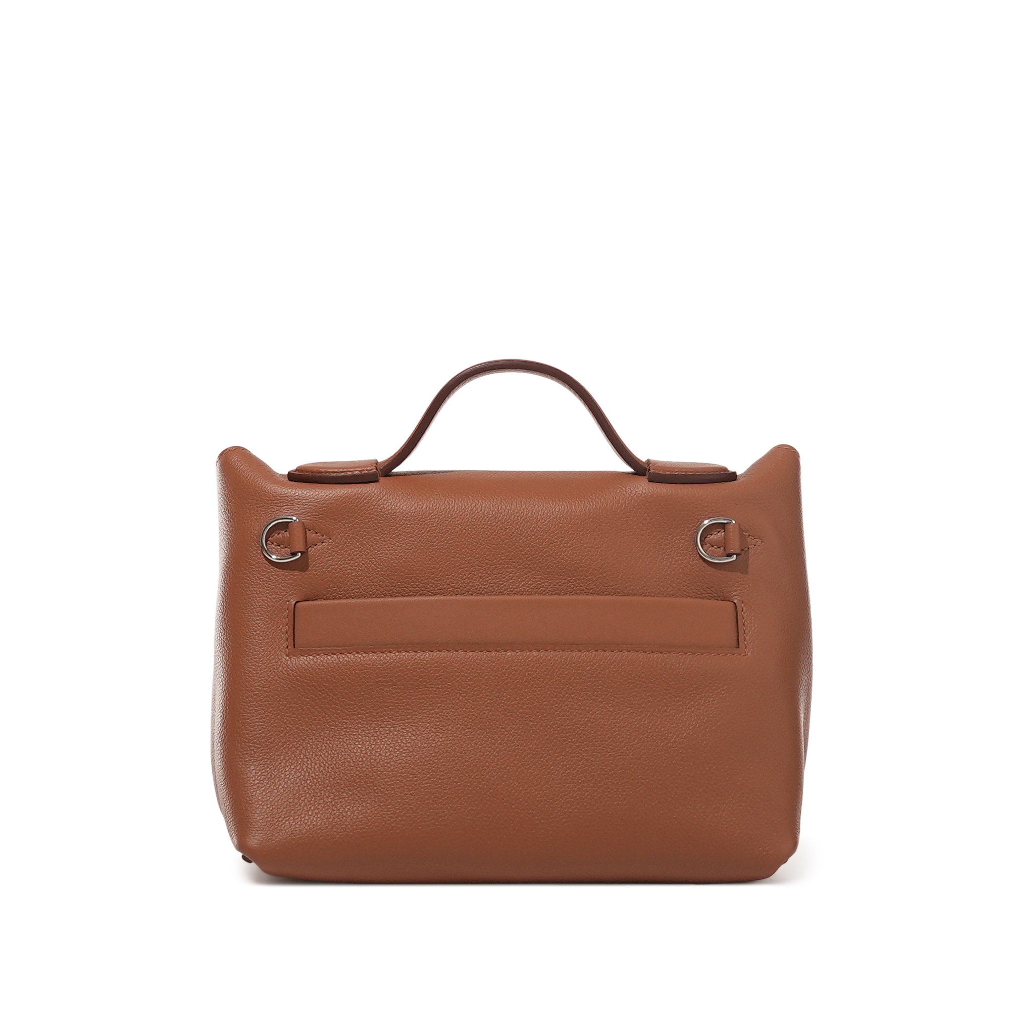 ブラウン24 Hermès Gold Evercolor And Swift Mini 24/24 21 Palladium Hardware