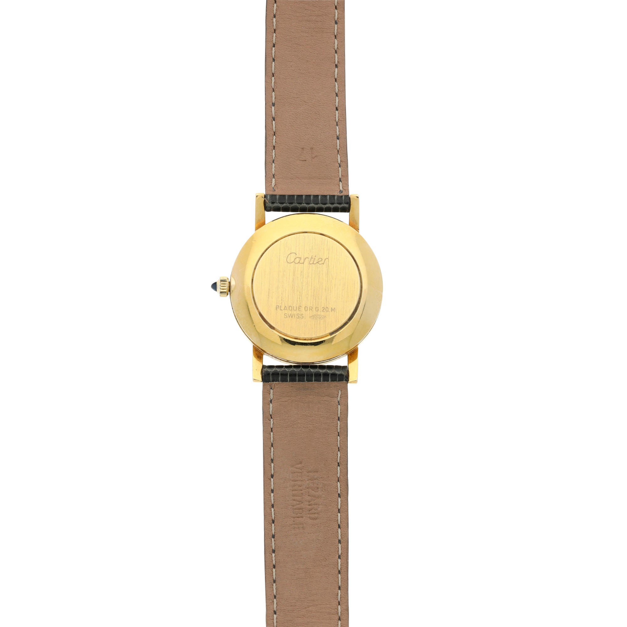 A gold plated watch, Circa 1974 Fine Watches 2021 Sotheby's