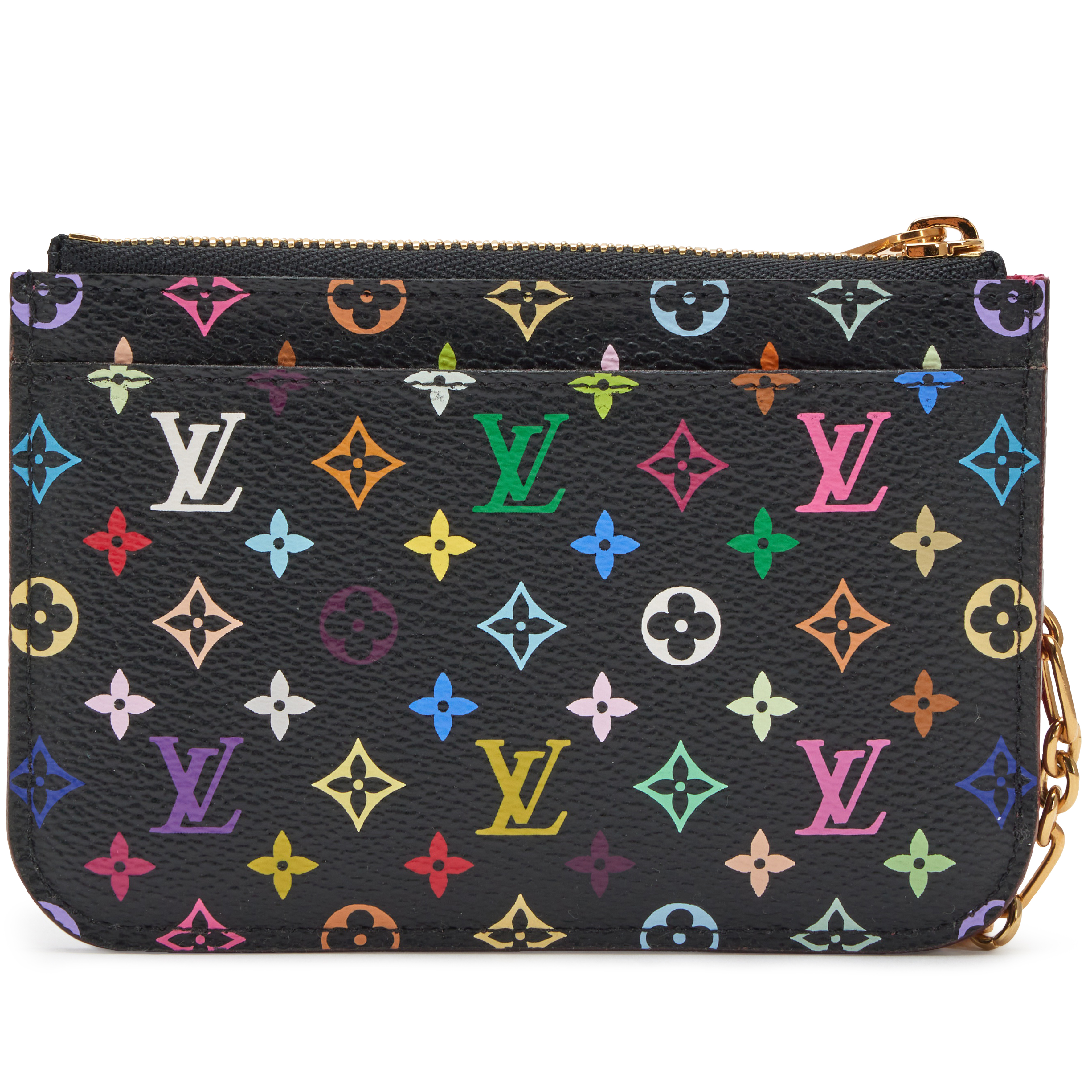 Louis Vuitton Black Grenade Monogram Multicolor Pochette