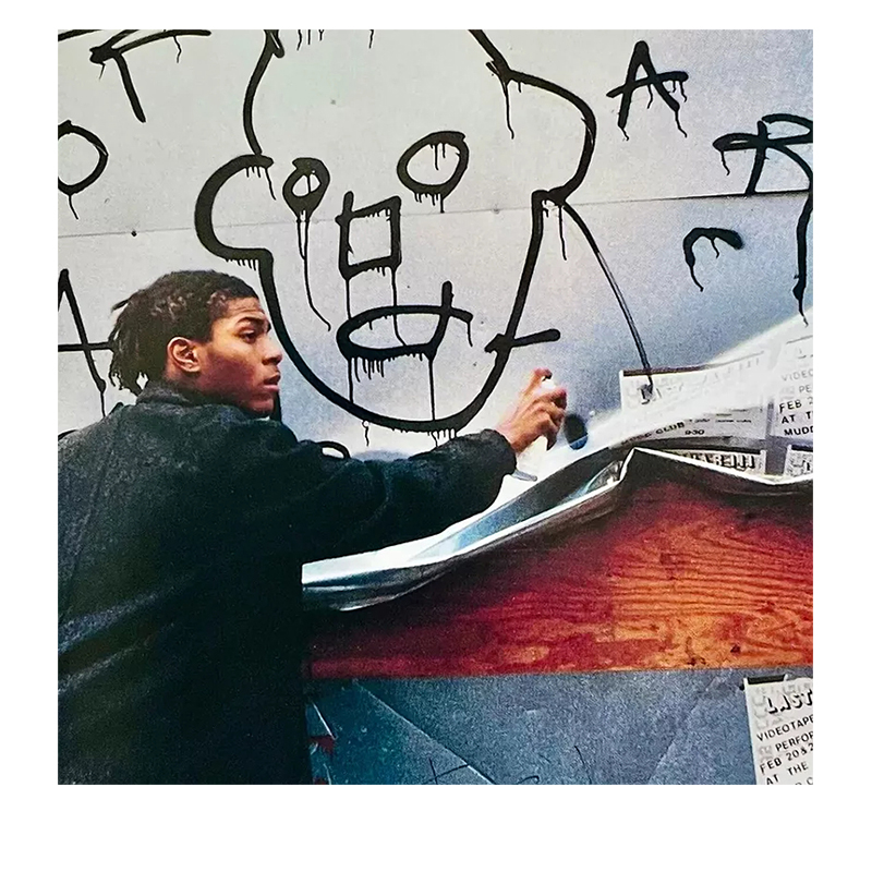 New York Beat: Jean-Michel Basquiat Downtown 81 Dust Jacket