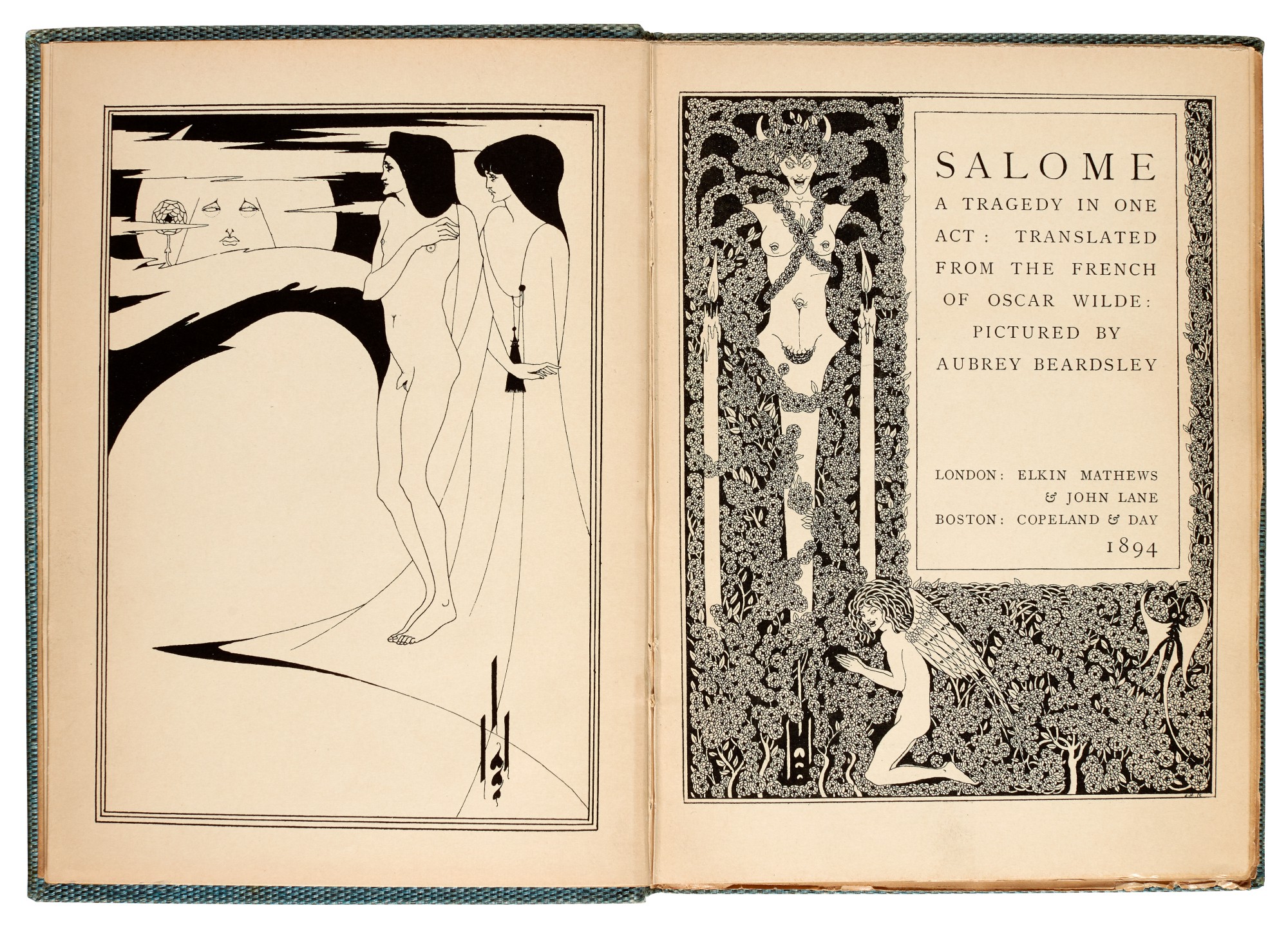 WILDE Salomé, 1894, first English edition, one of 500 copies Books