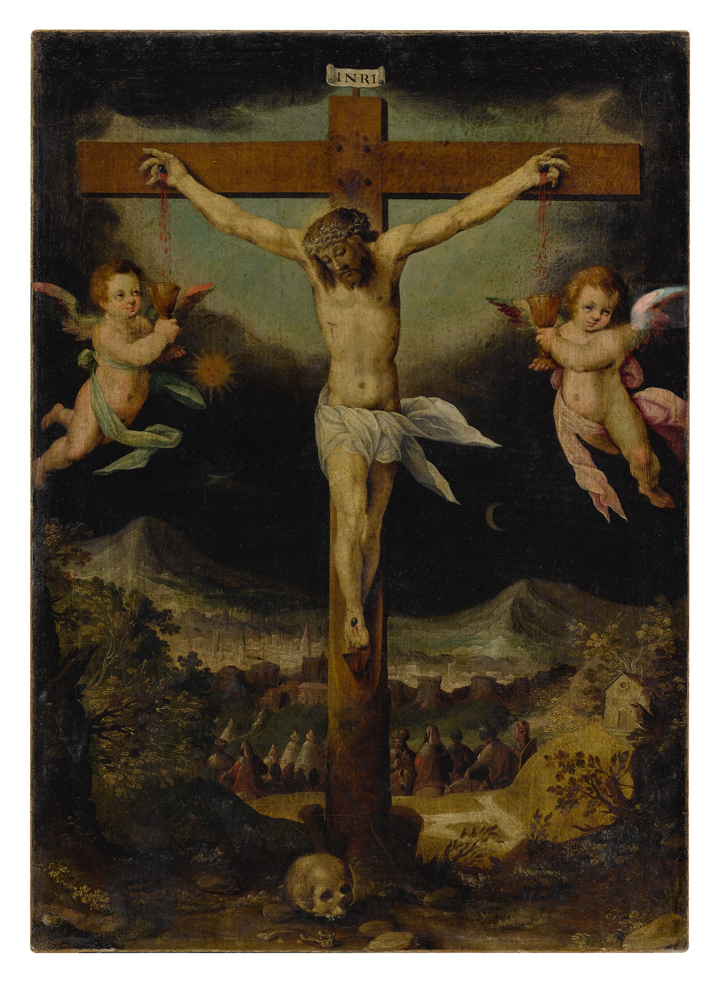 Paintings Of Jesus Crucifixion At Buck Teague Blog