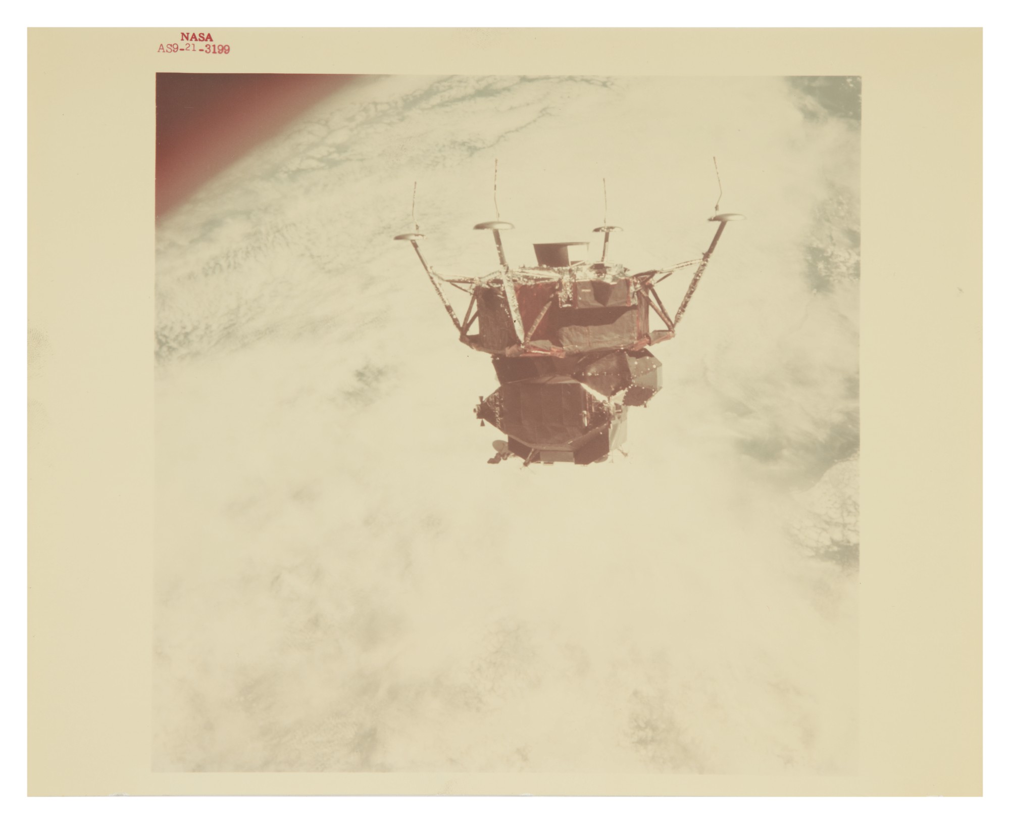 [APOLLO 9] LUNAR MODULE TEST FLIGHT. VINTAGE NASA 