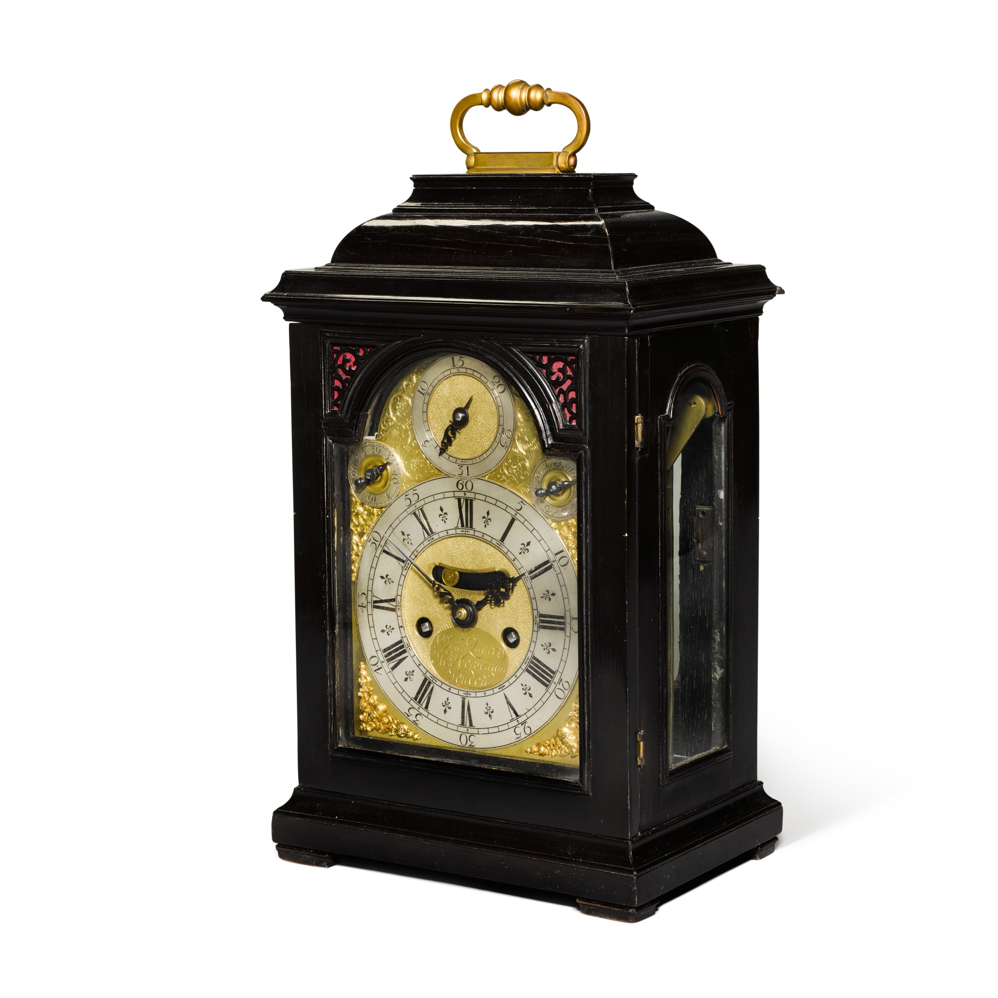 Daniel Quare and Stephen Horseman, No.197. A I ebony quarter