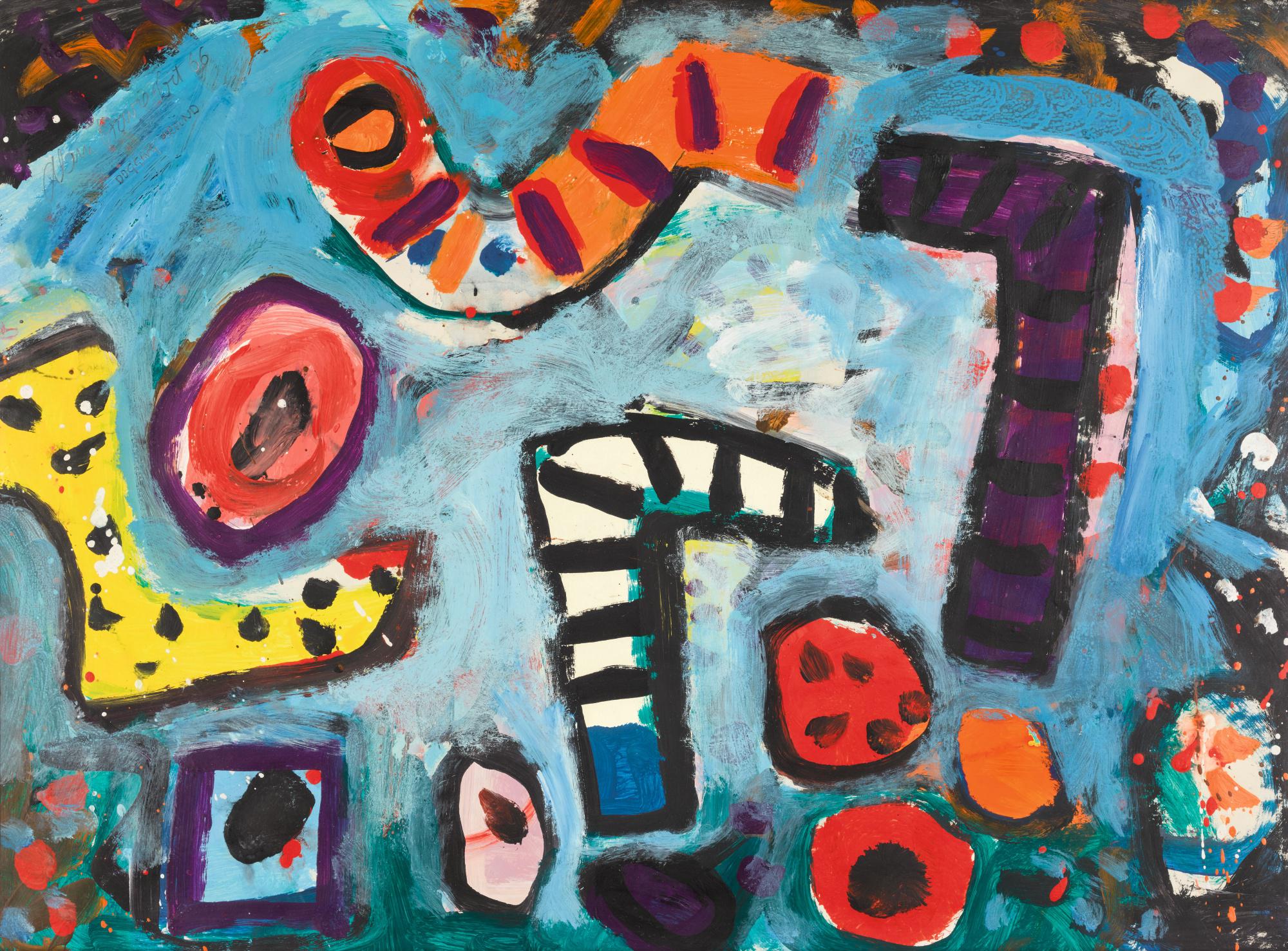 ALAN DAVIE DOGGING AROUND Made in Britain 2019 Sotheby's