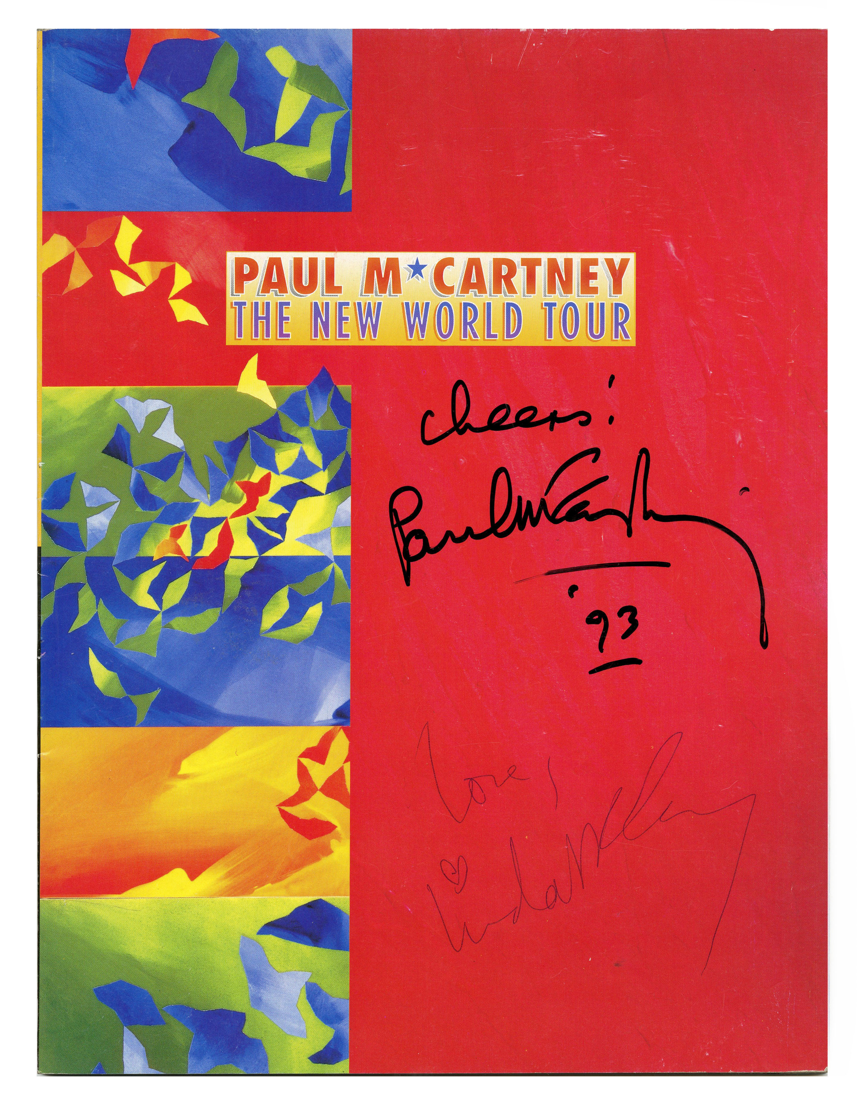 Paul McCartney The New World Tour ノースリーブ