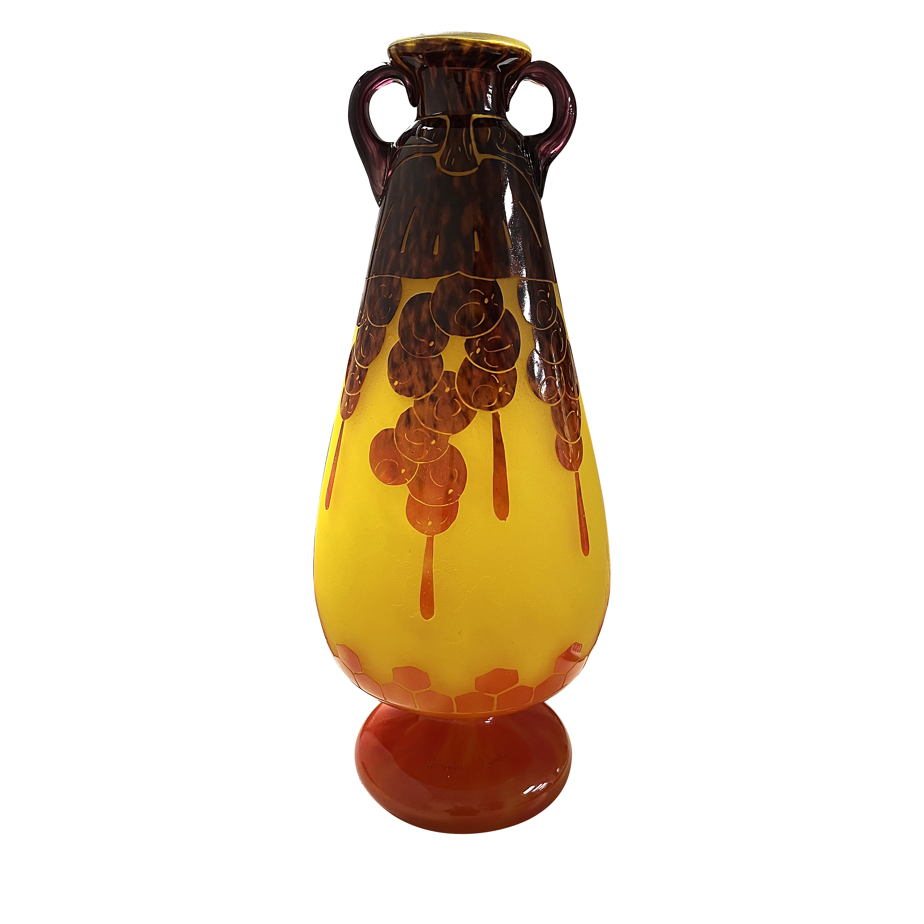 Charles Schneider, Le Verre Francais Vintage French Art Deco