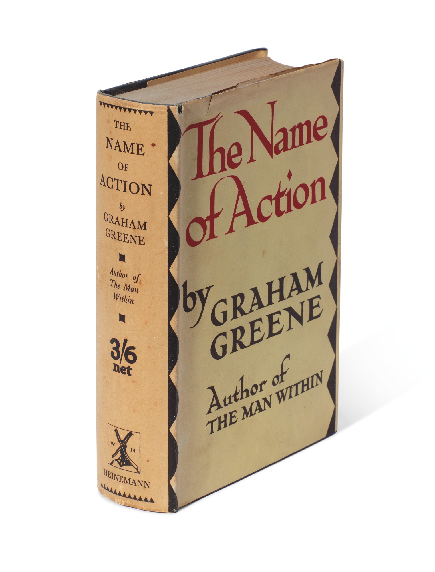 GREENE The Name of Action, 1930, dustjacket English Literature