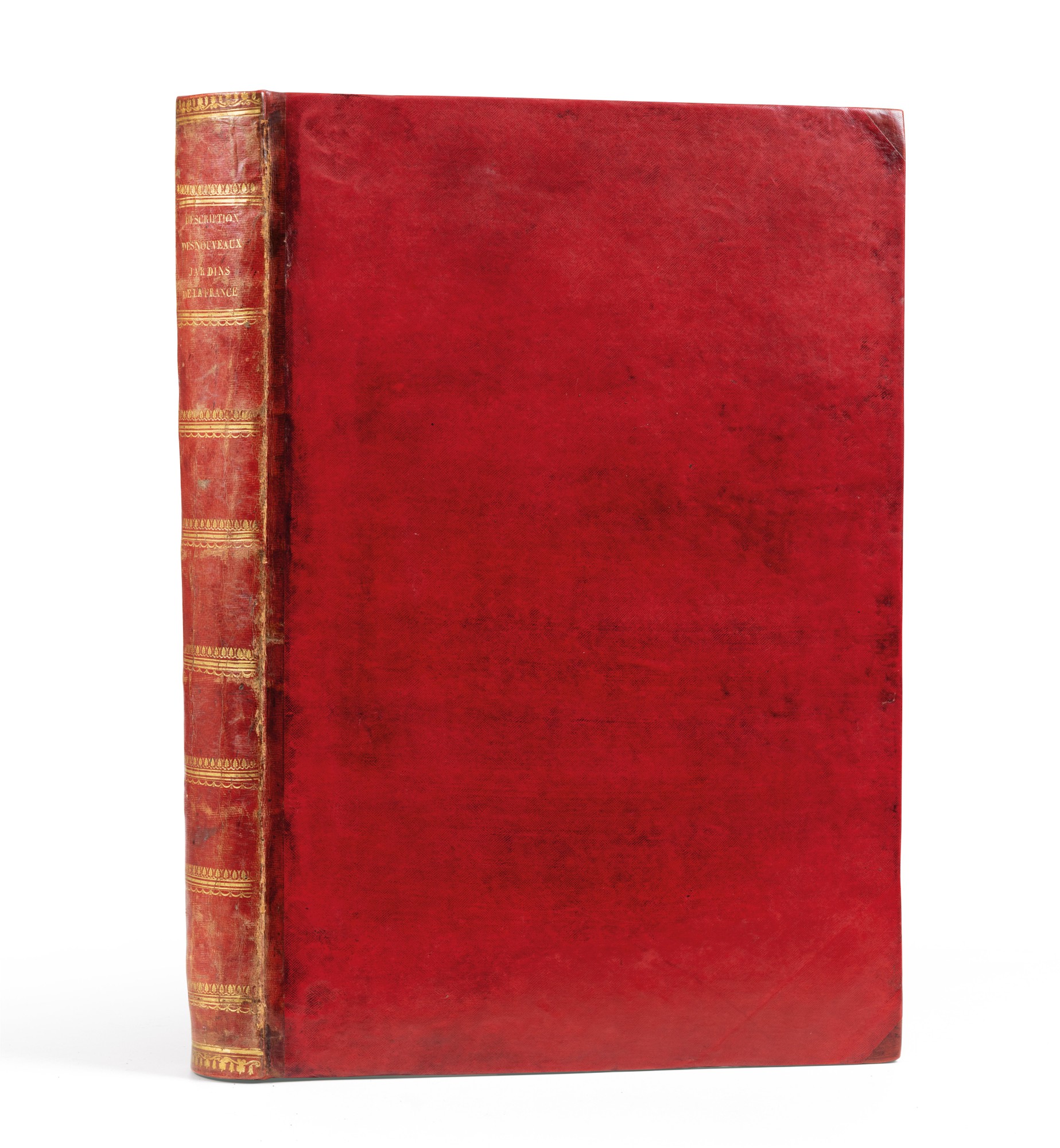 Description des nouveaux jardins de la France...Paris, 1808. Demi ...